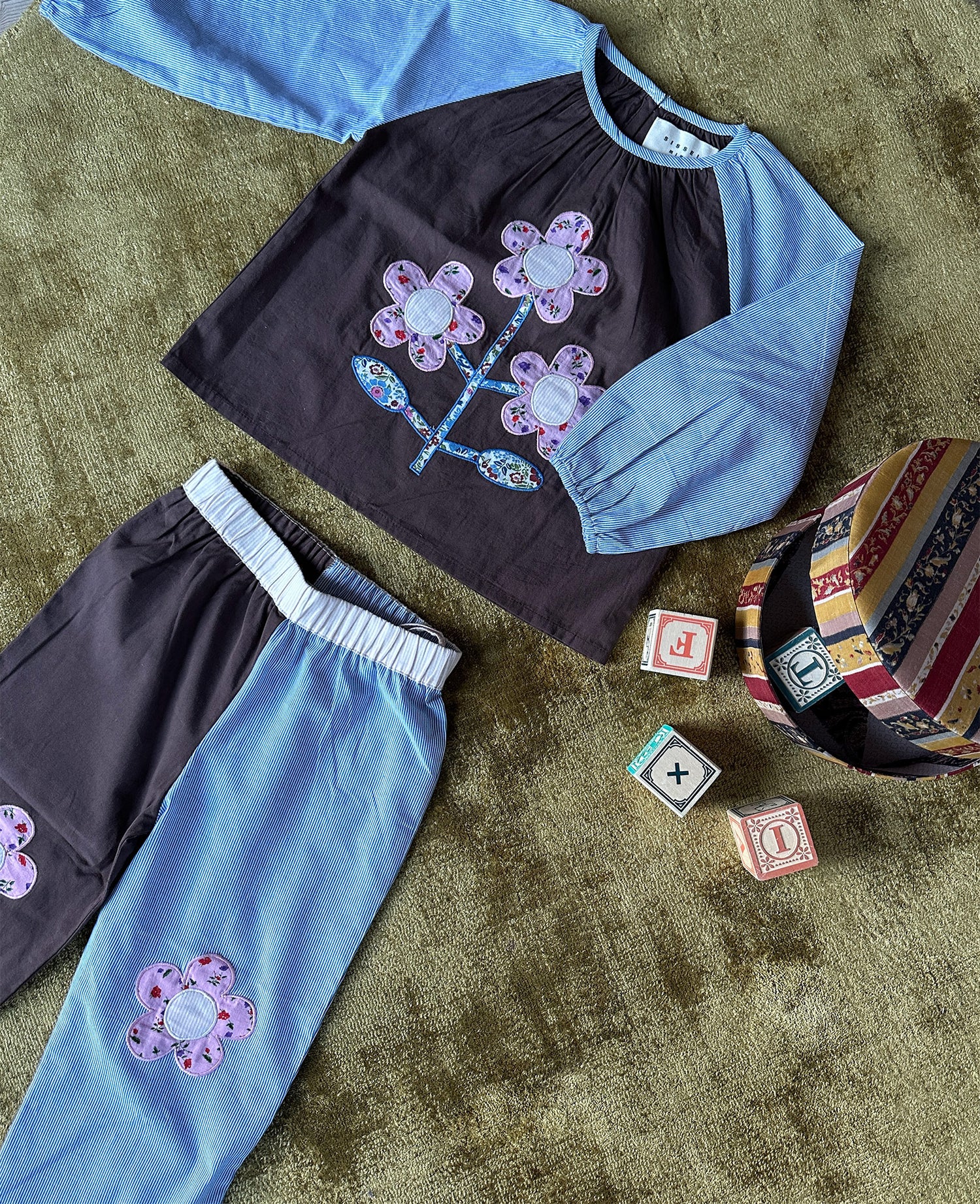 Oda MINI Pants - Brown Application