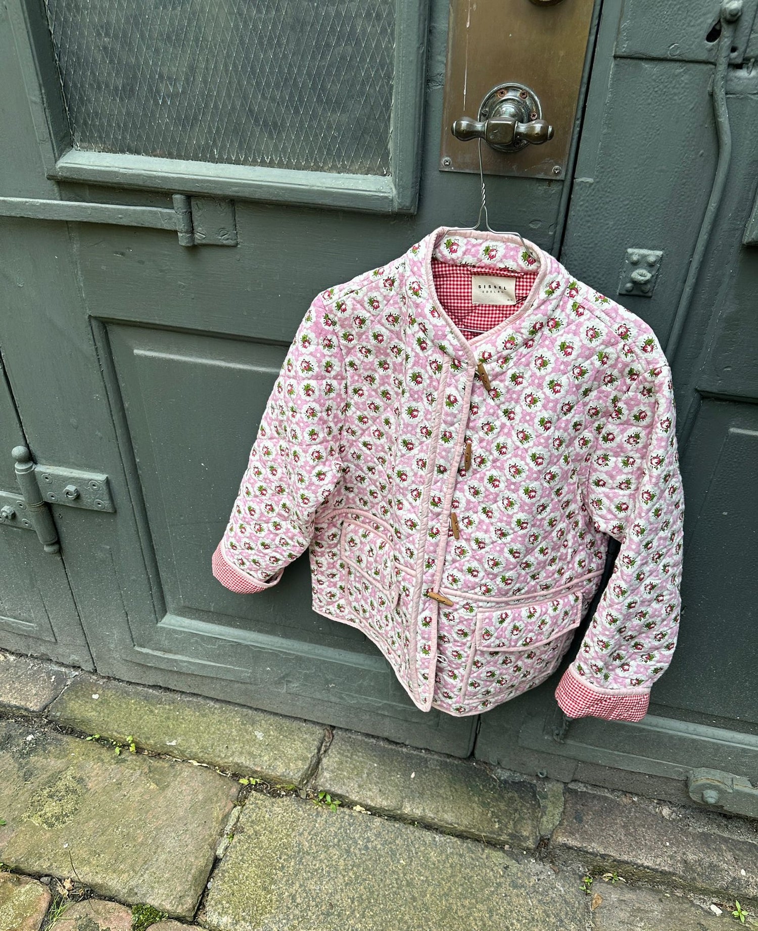 Adriane Jacket - Blossom & Gingham