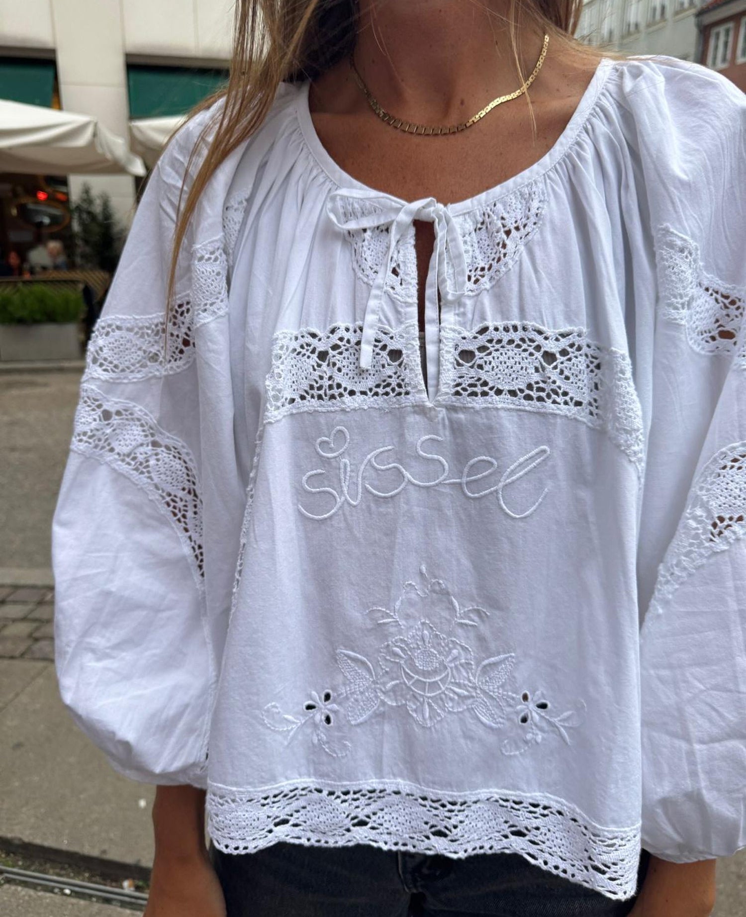 Agathe Top - Ecru