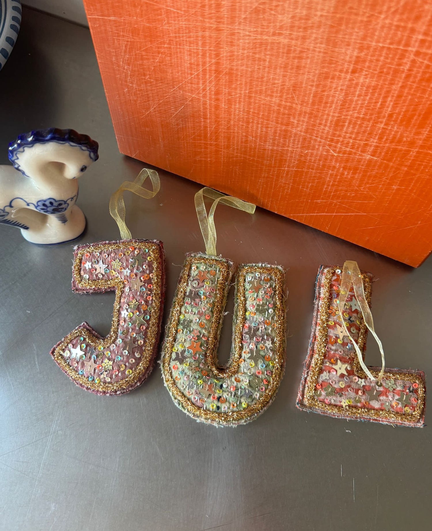 Alphabet Ornament - J