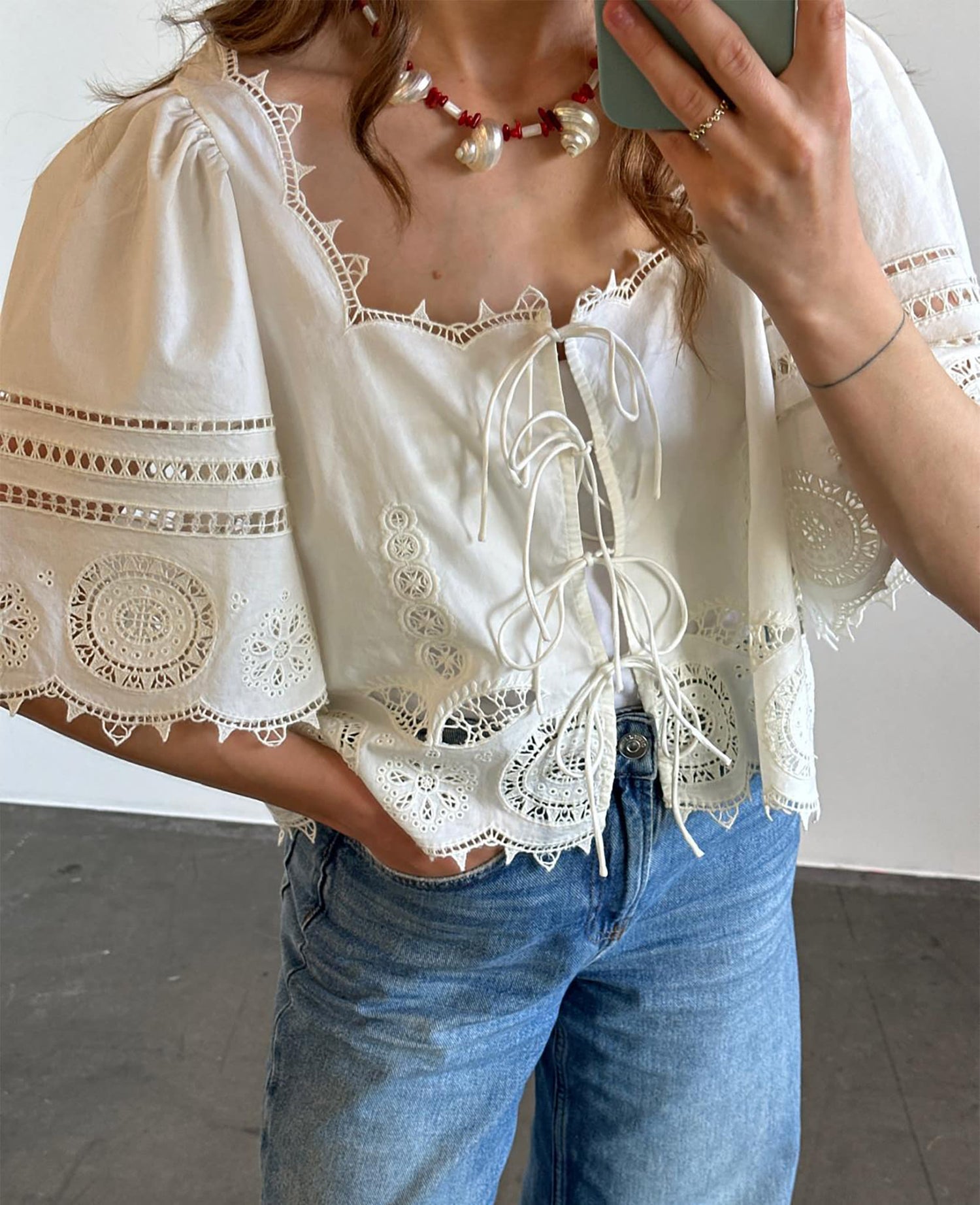 Anja Top - White
