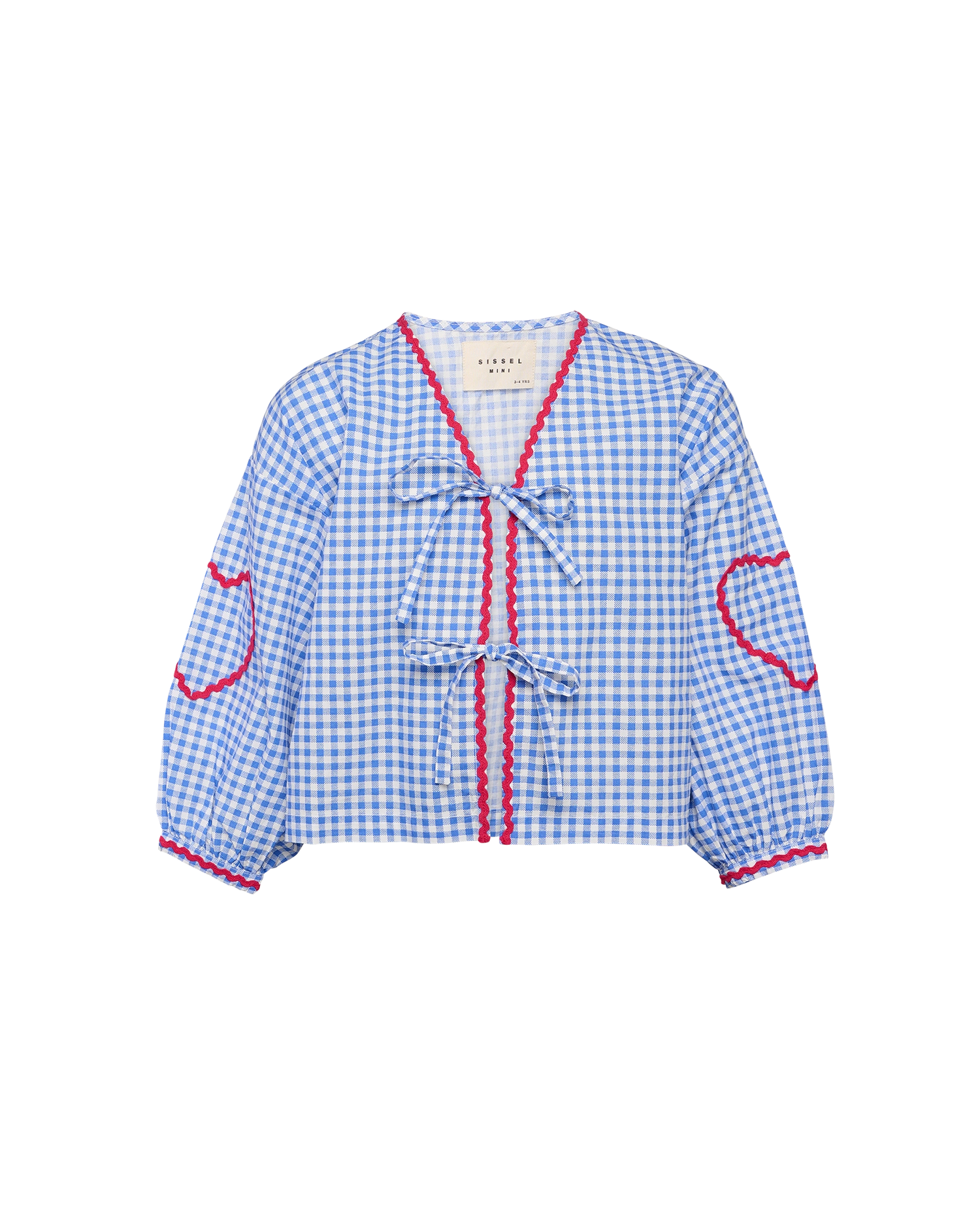 Astrid MINI Top - Blue Checks