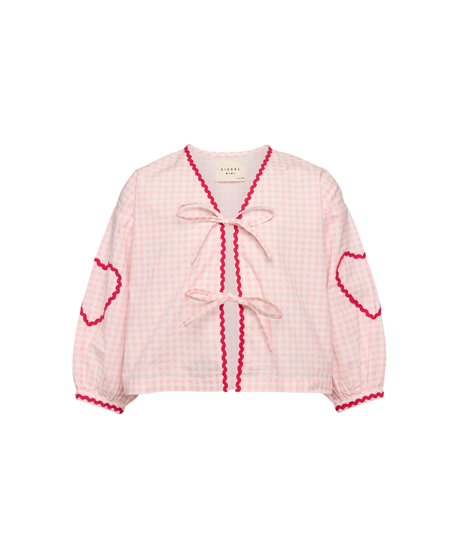 Astrid MINI Top - Pink Checks