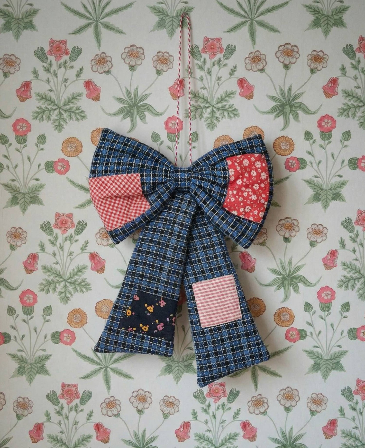 Big Bow - Blue Checks