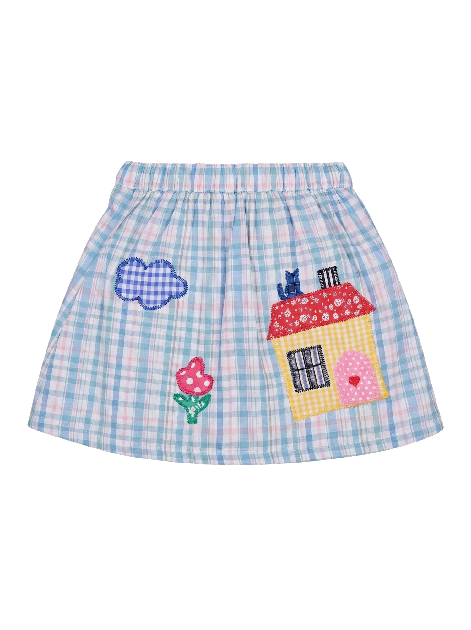 Barbera MINI Skirt - Pastel Checks