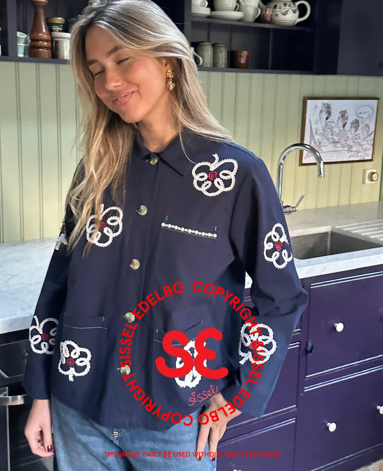 Bea Jacket - Navy