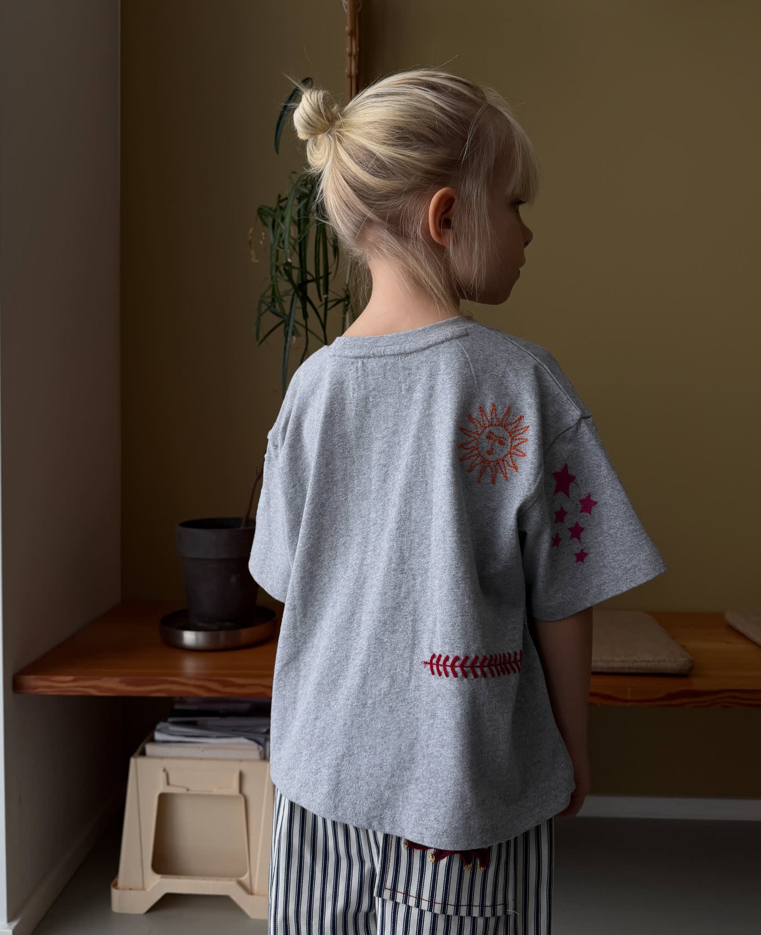 Billie MINI T-shirt - Grey Melange