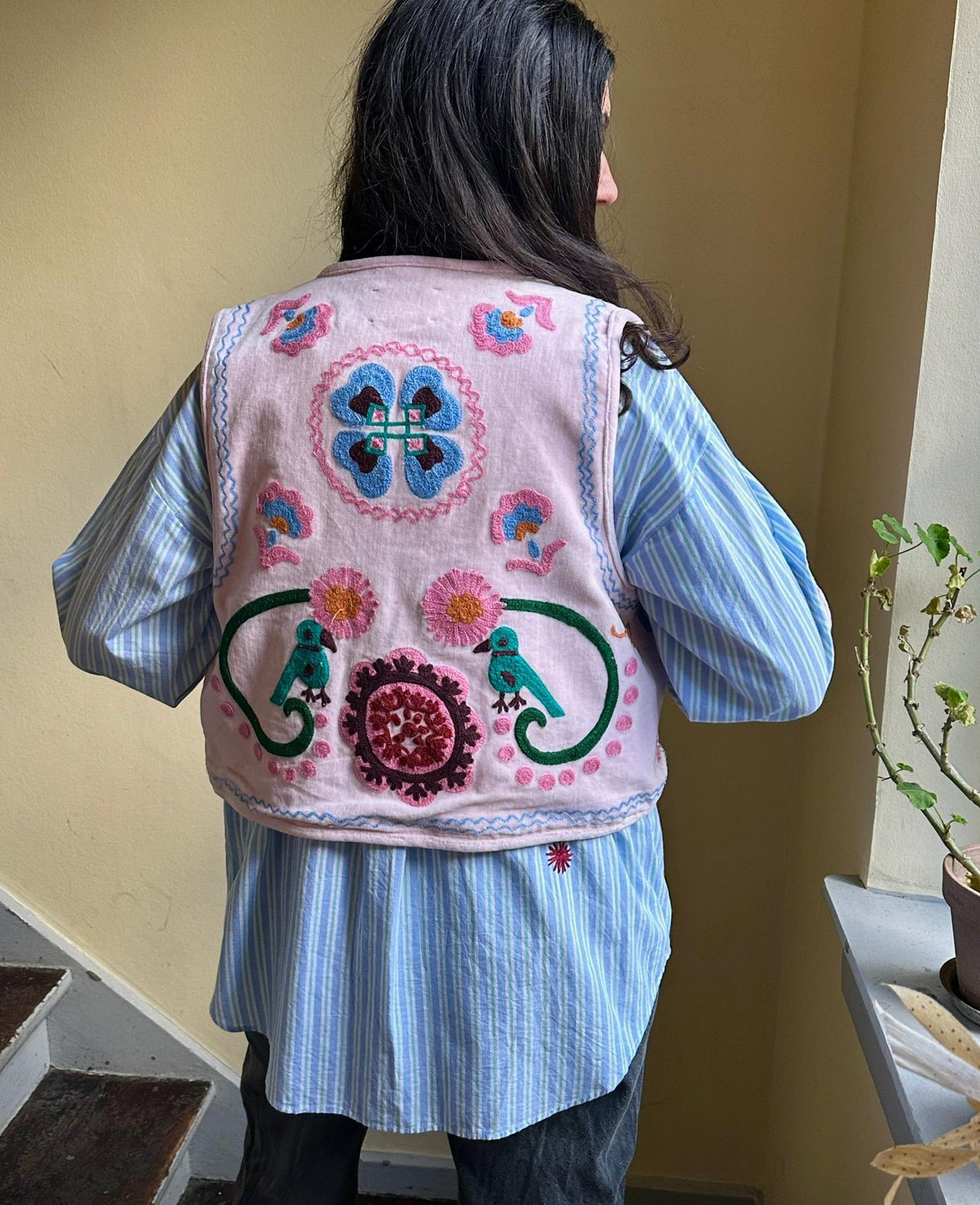 Caia Vest - Rose