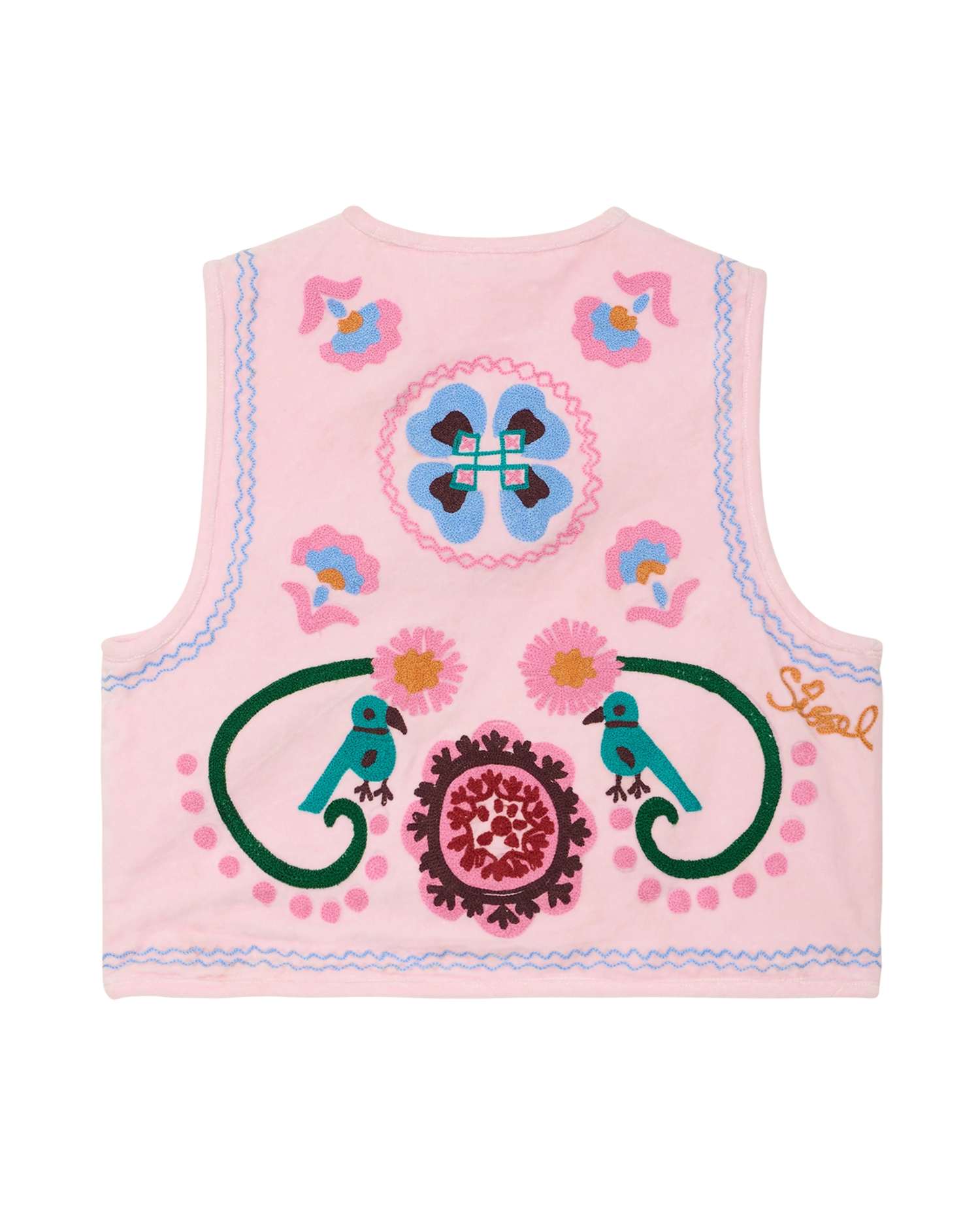Caia Vest - Rose
