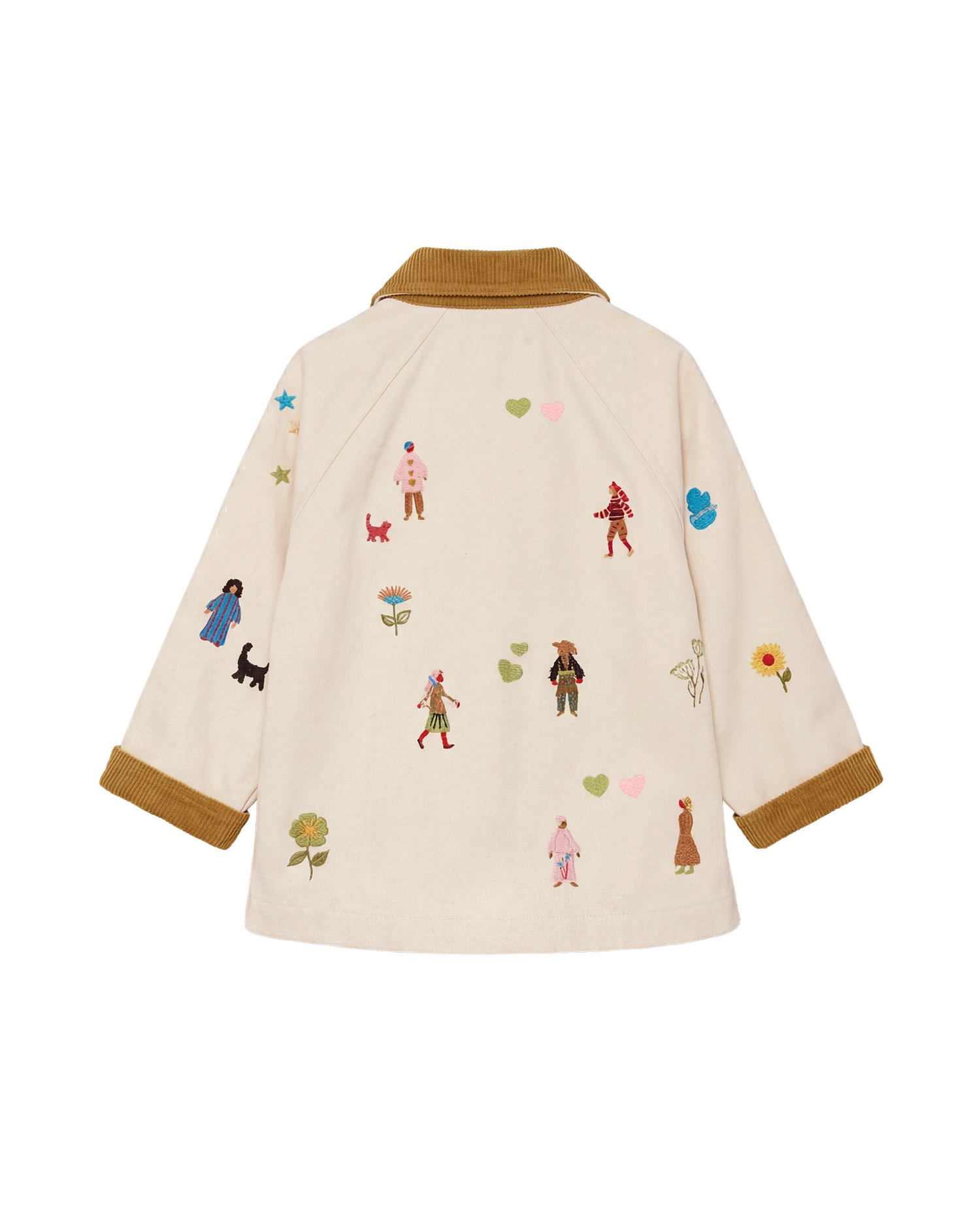 Cara MINI Jacket - White Swan