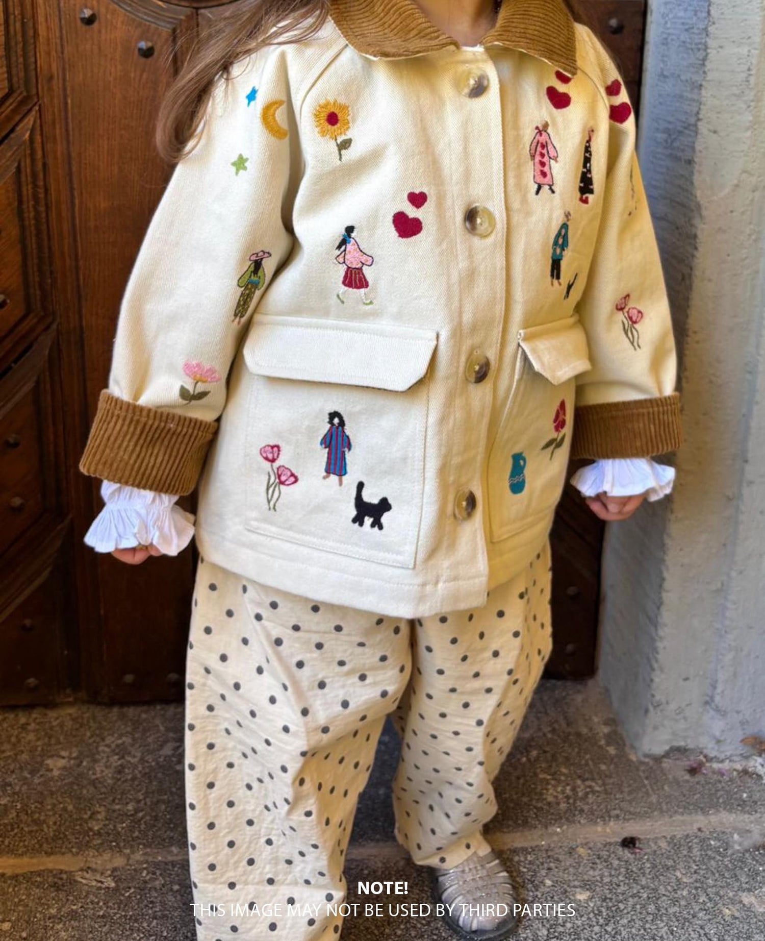 Cara MINI Jacket - White Swan