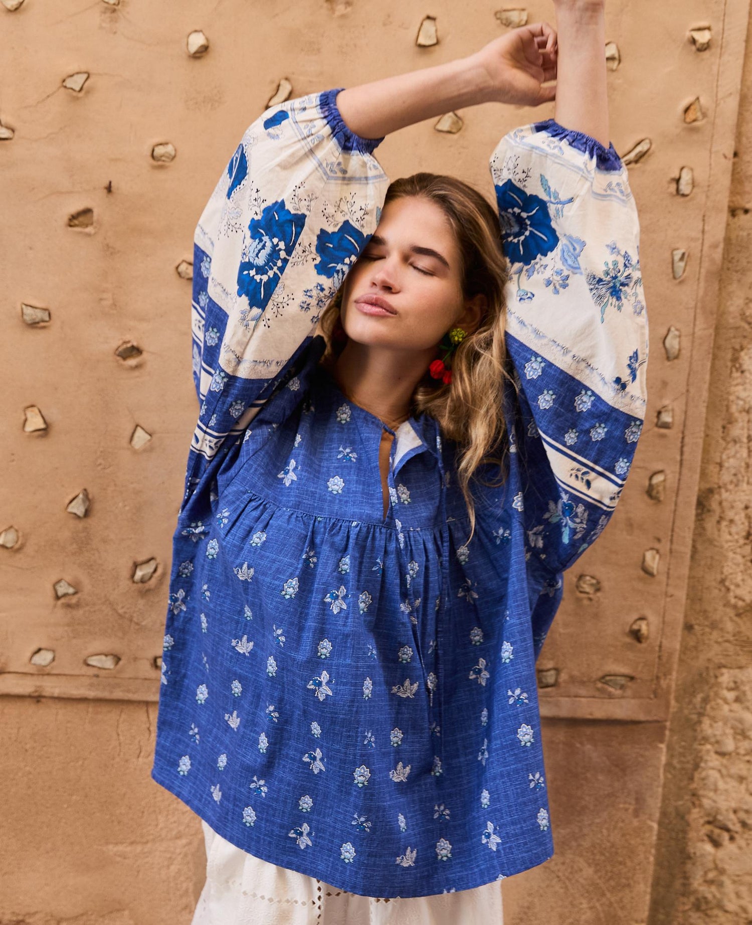 Coral Top - Mazarine Blue