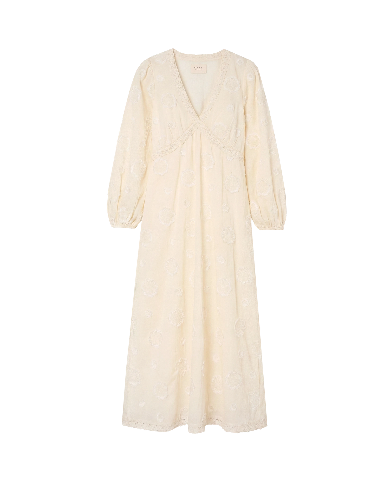 Delphine Dress - Cream White