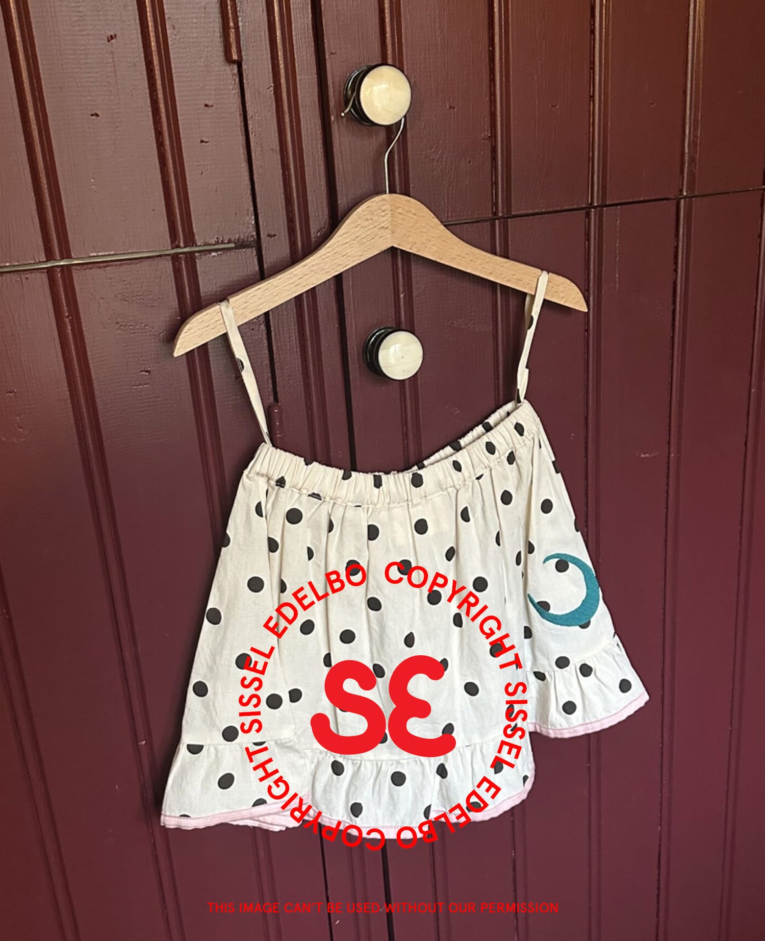 Diana MINI Skirt - Coffee & Cream