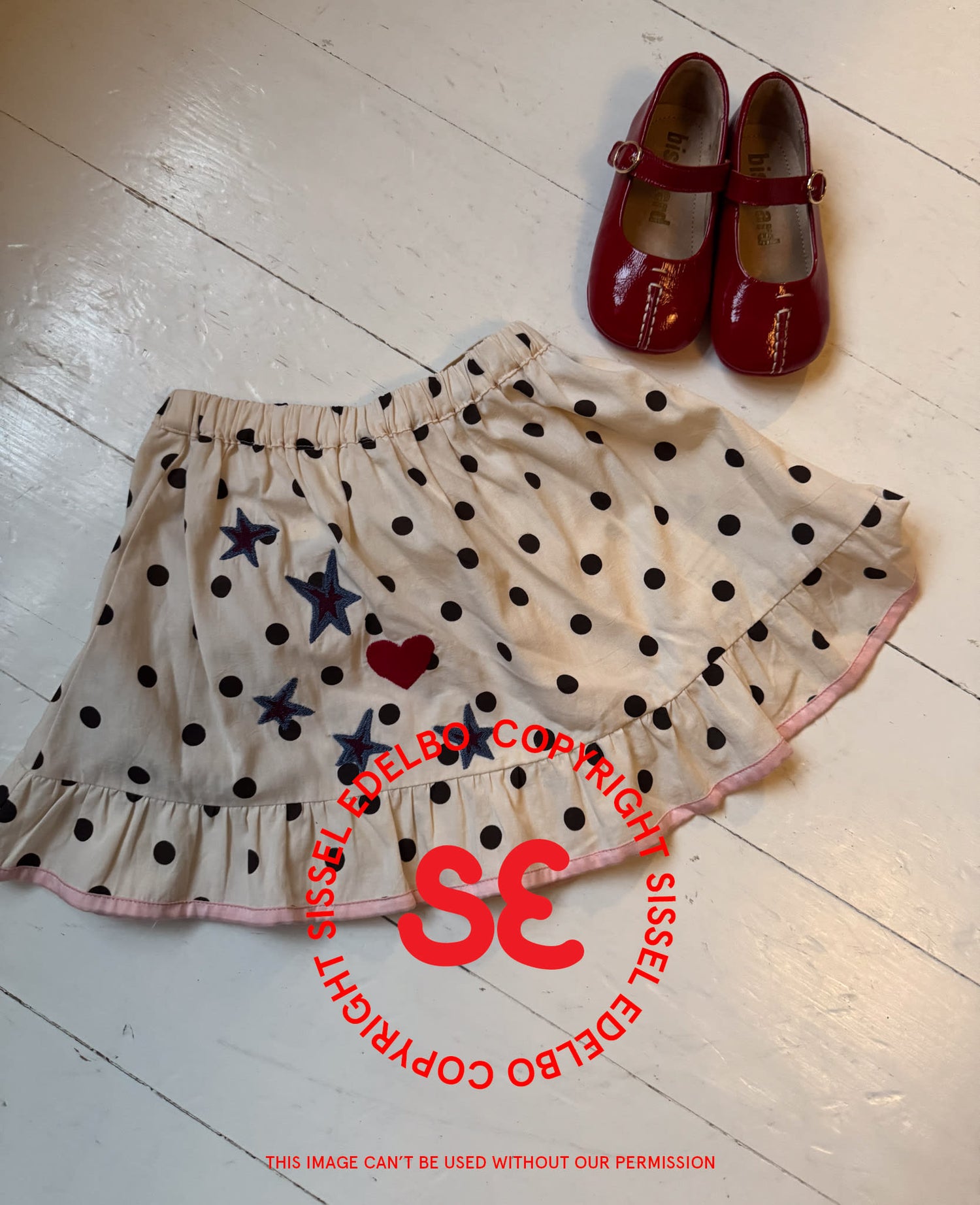 Diana MINI Skirt - Coffee & Cream