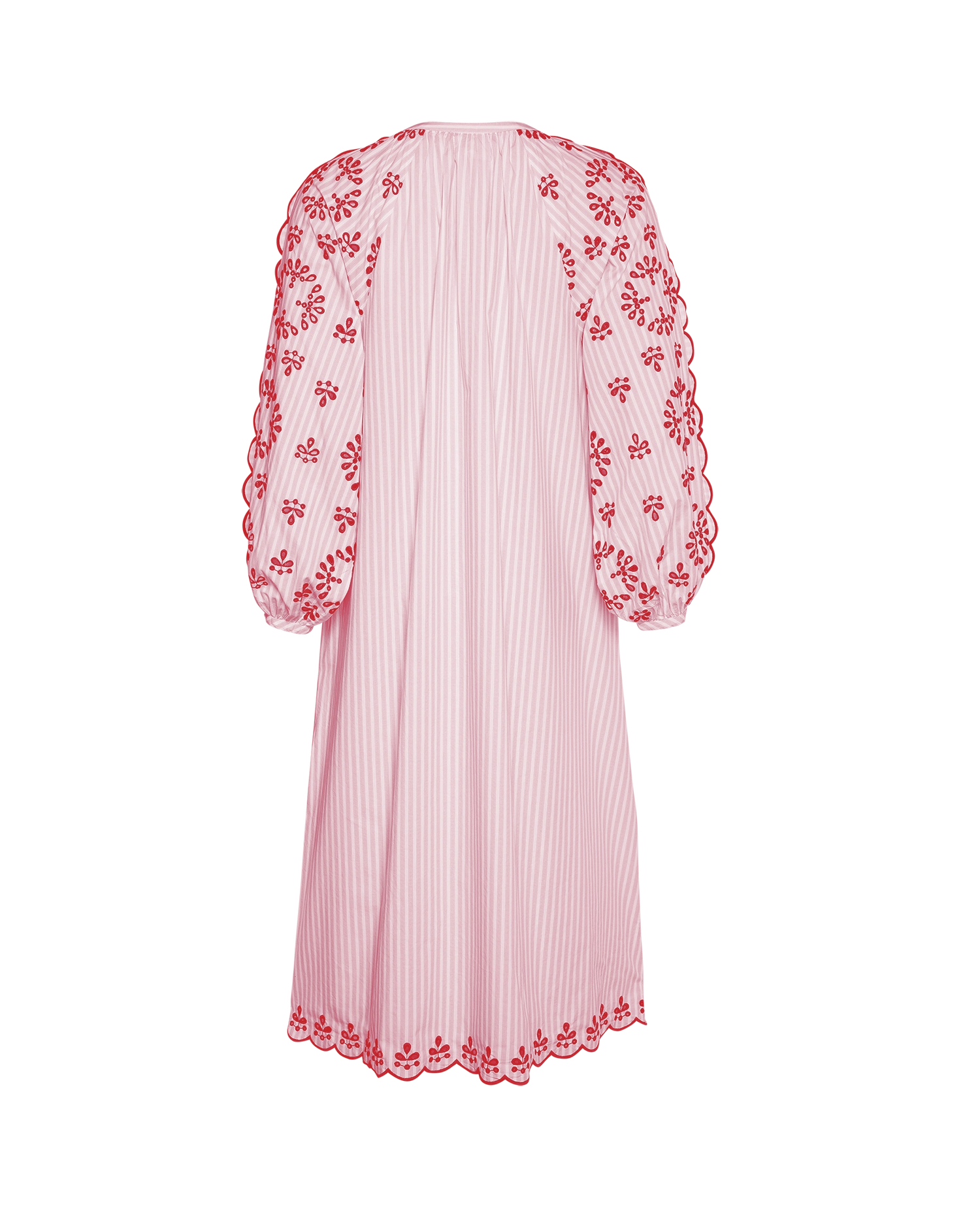 Elin Dress - Red Stripes