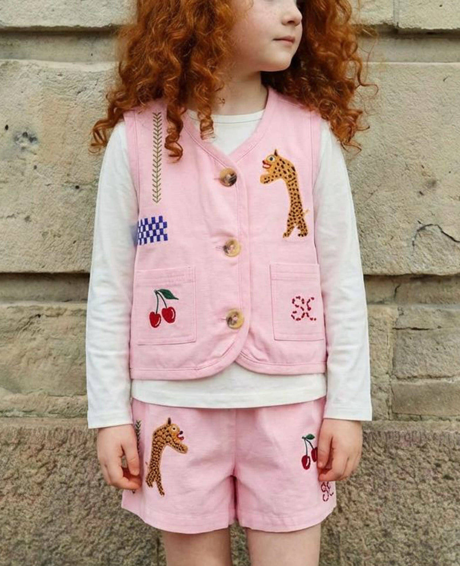 Ellie MINI Vest - Pink