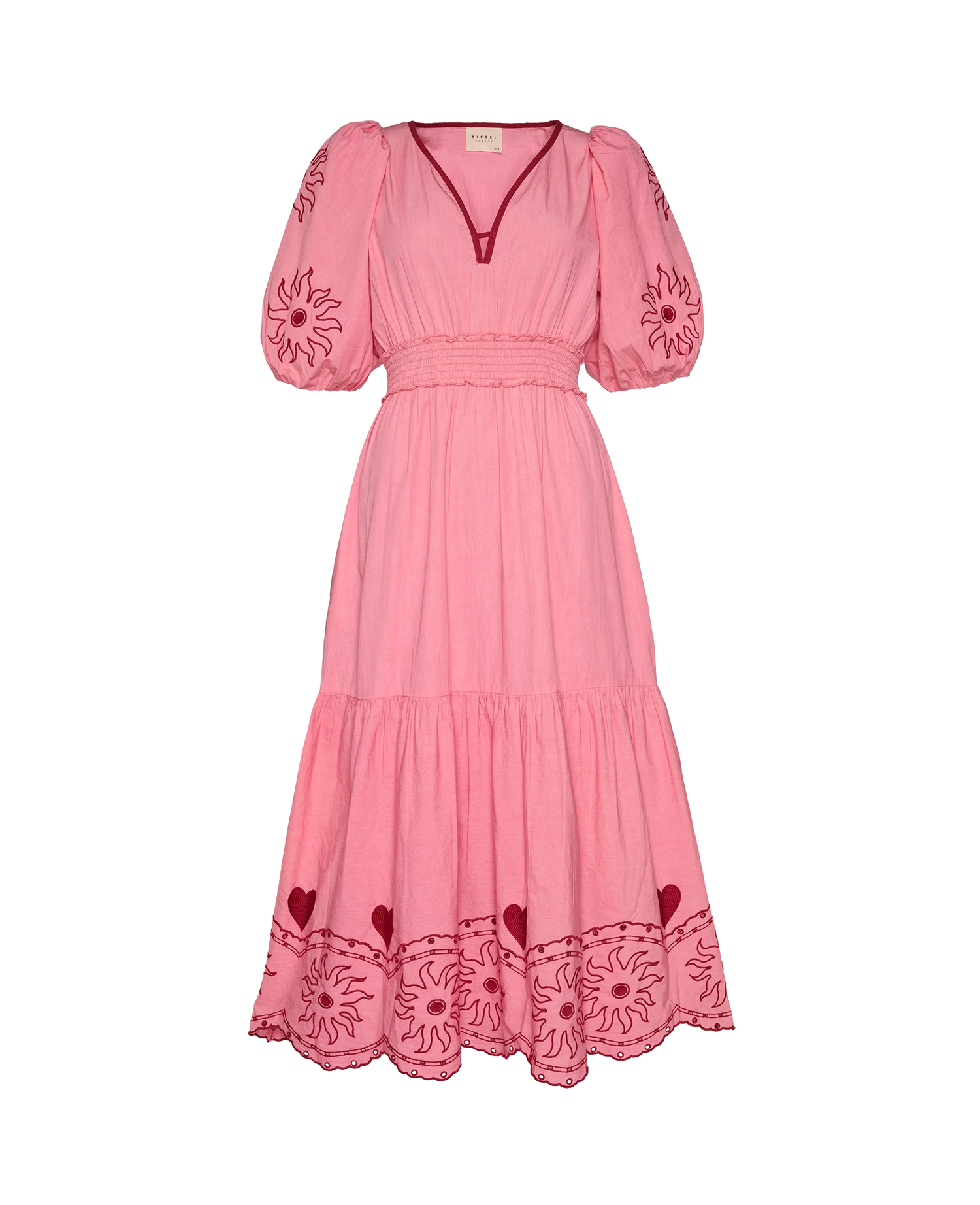 Geenie Dress - Geranium Pink