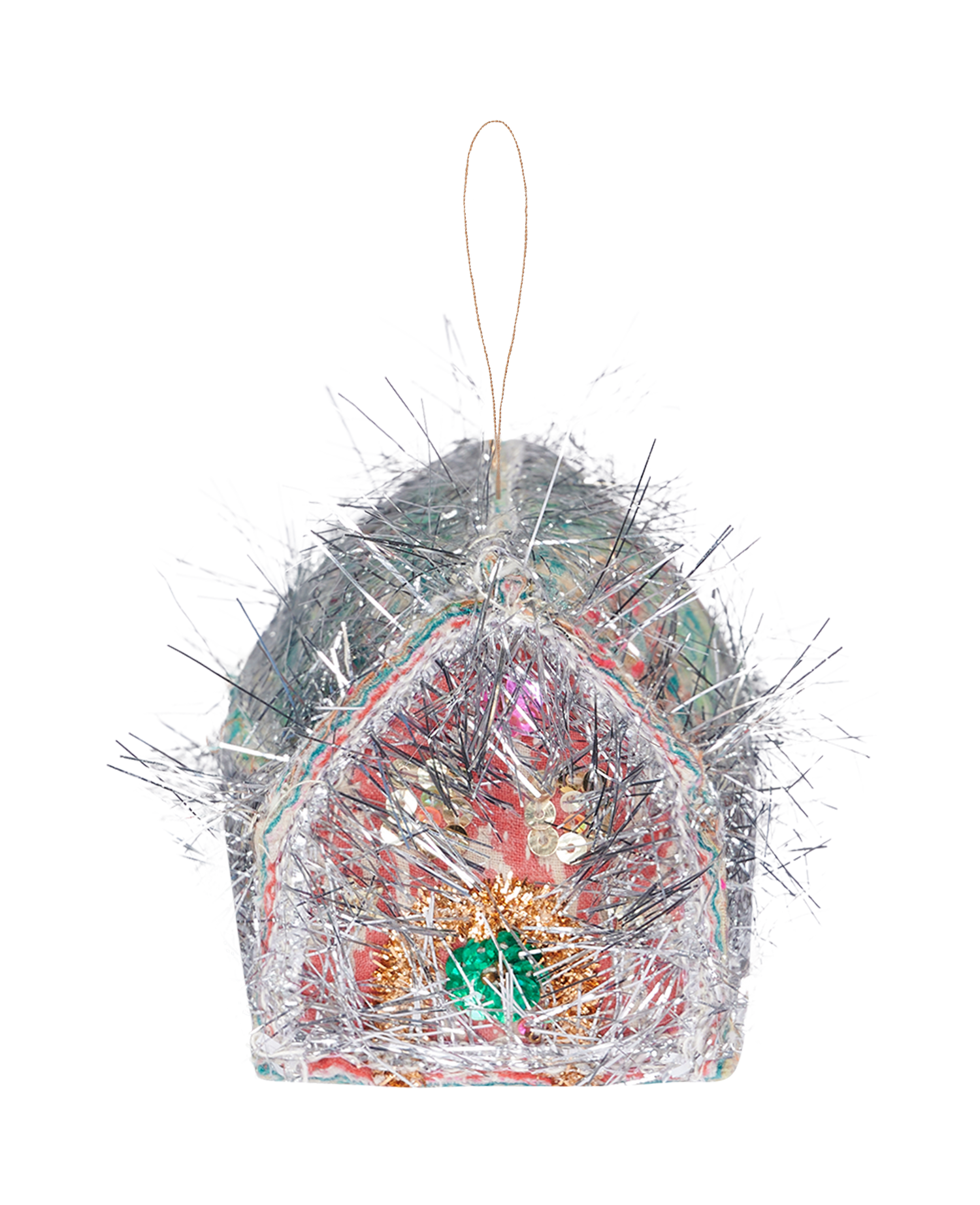 Gingerbread House Ornament - Assorted Colors