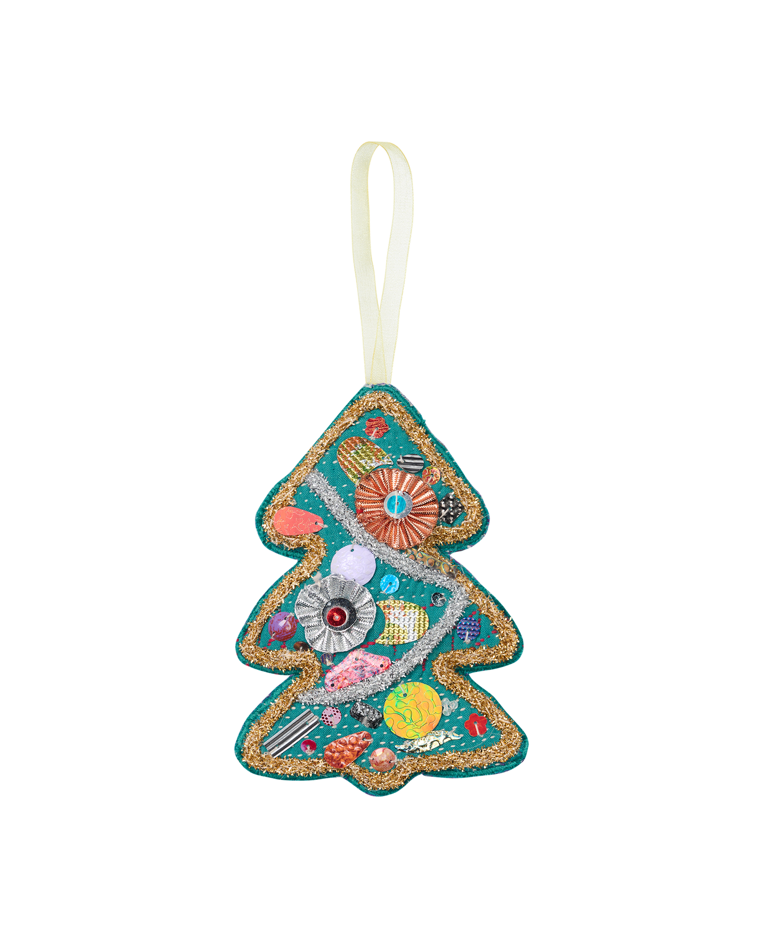 Glitter Tree Ornament - Handpicked