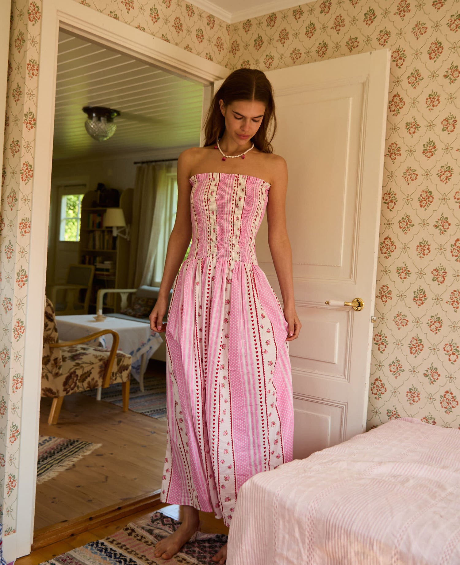 Jess Dress - Rose