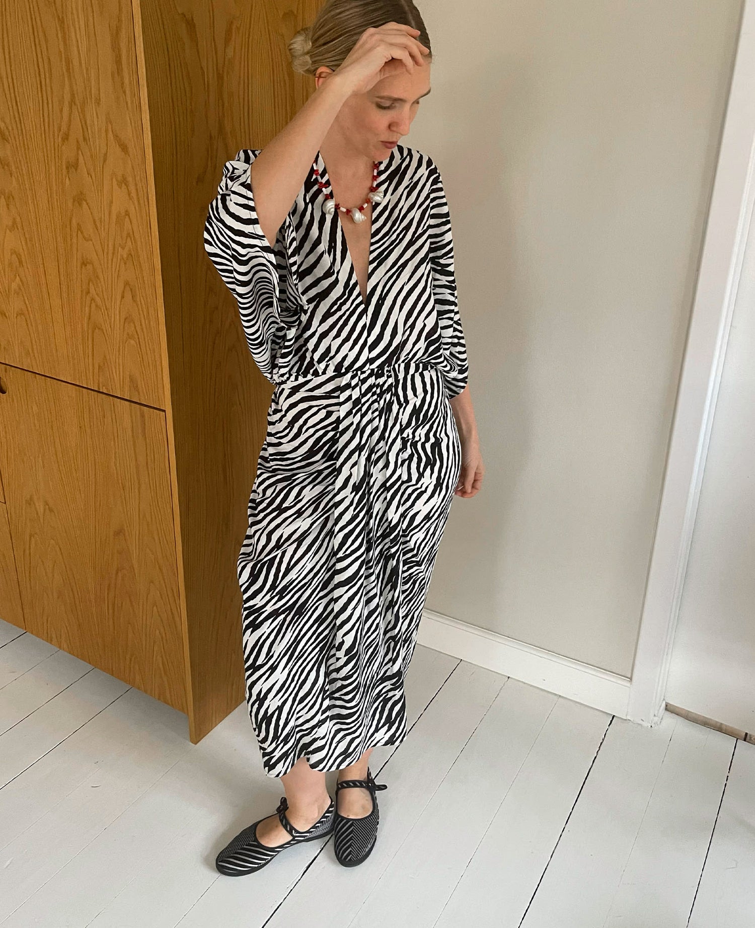 Juno Dress - Zebra