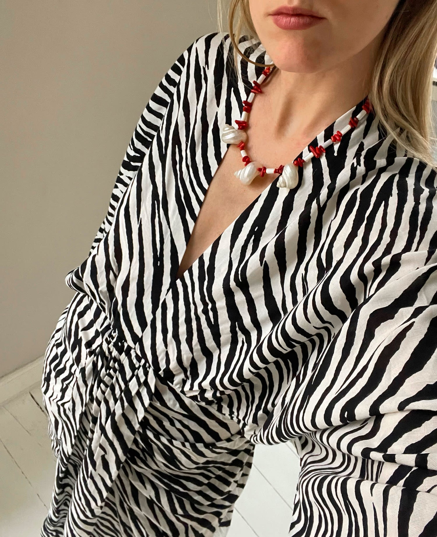 Juno Dress - Zebra
