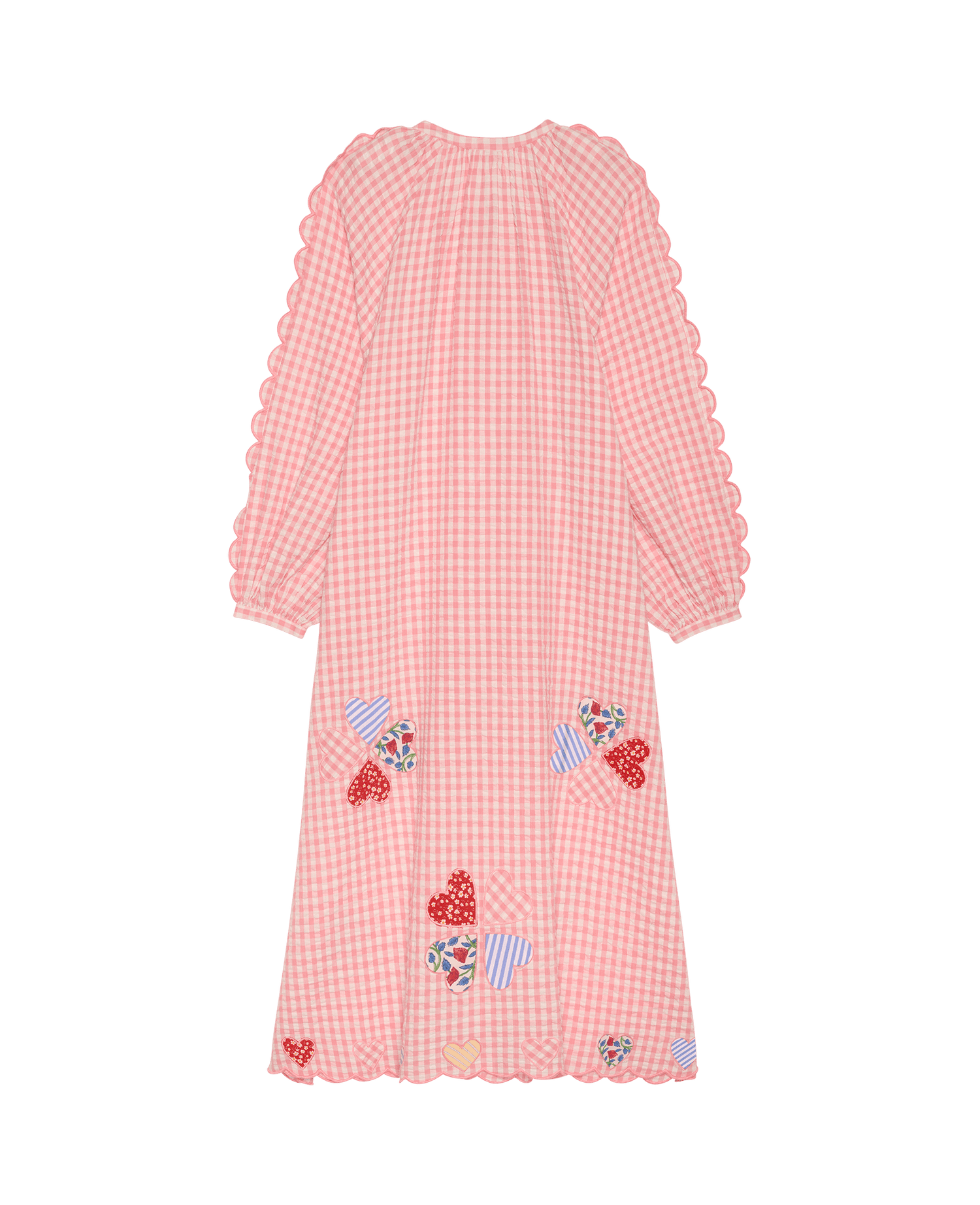 Kamal Dress - Pink Checks