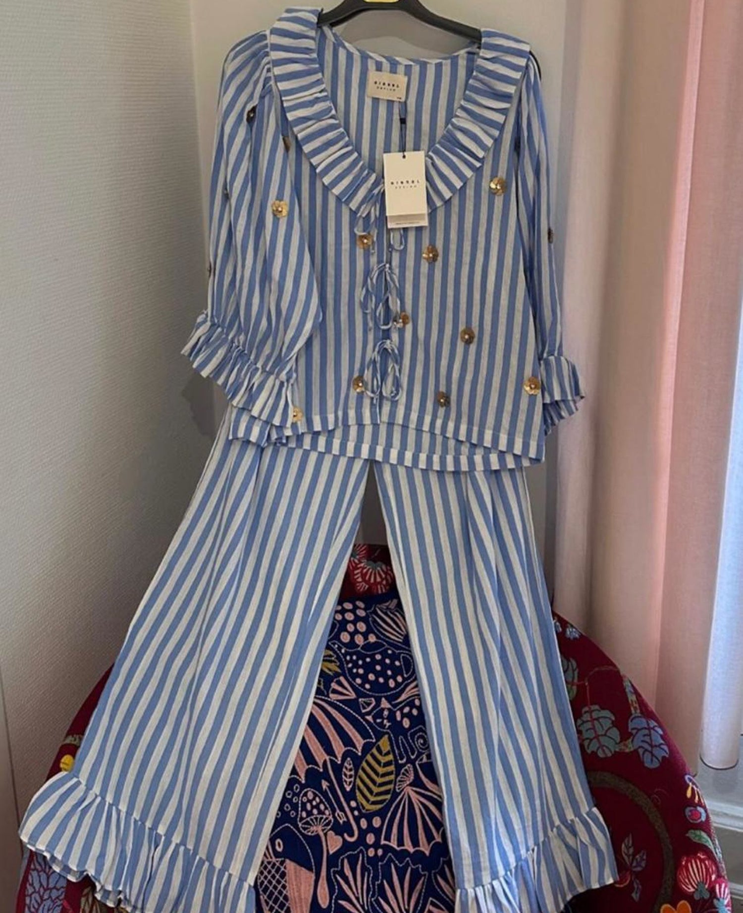 Kiki Pants - Blue Stripes