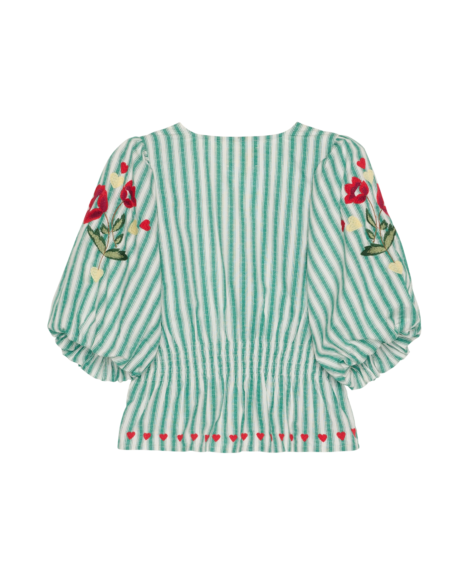 Lotta Shirt - Green Stripes
