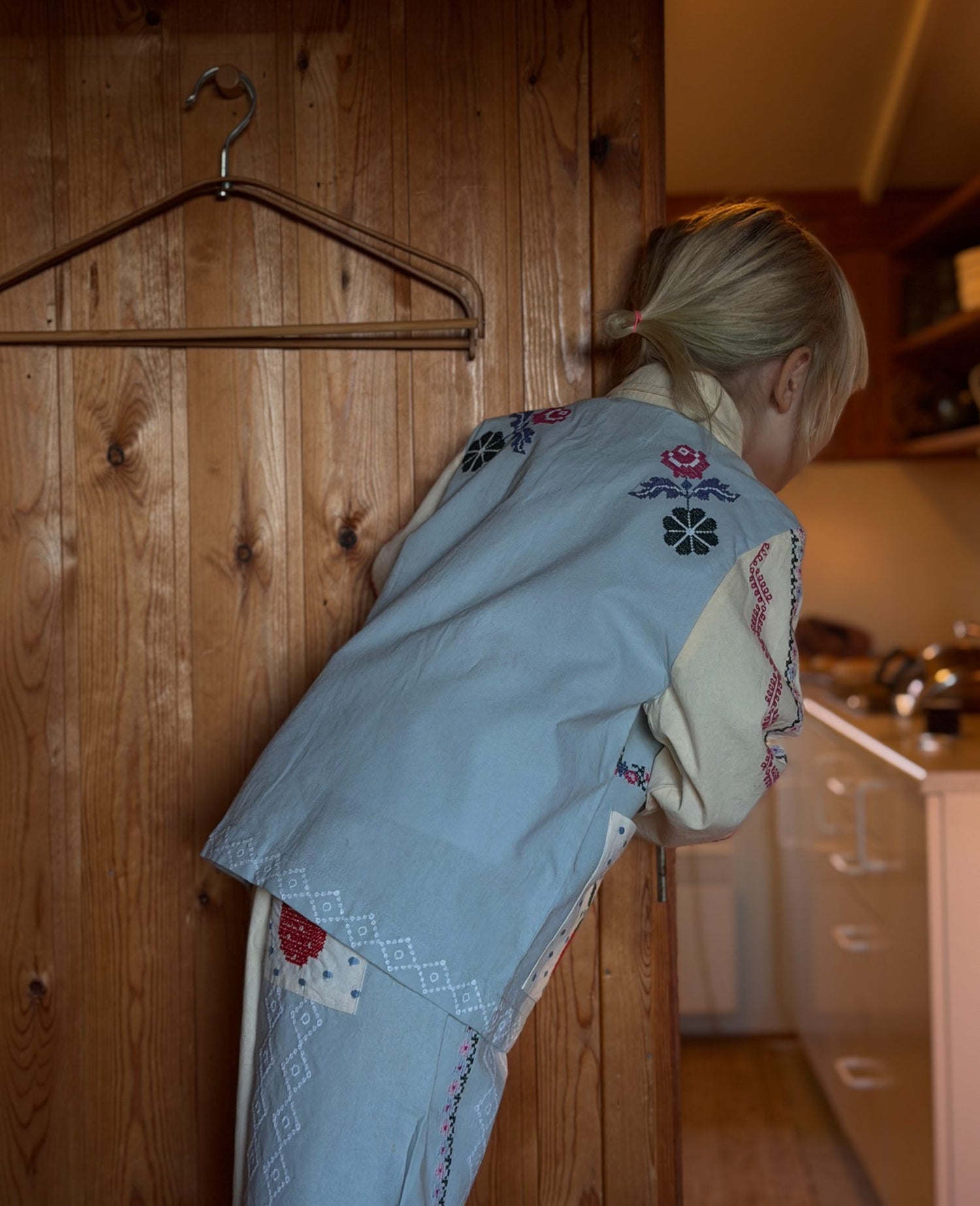 Louise MINI Shirt - Baby Blue
