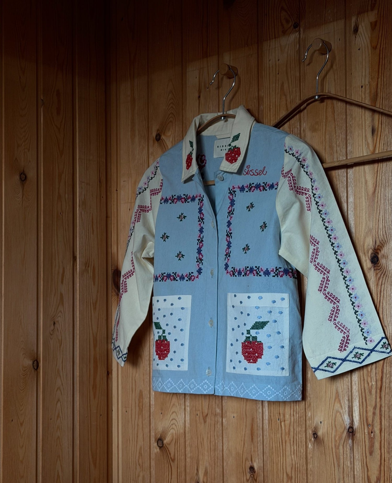 Louise MINI Shirt - Baby Blue