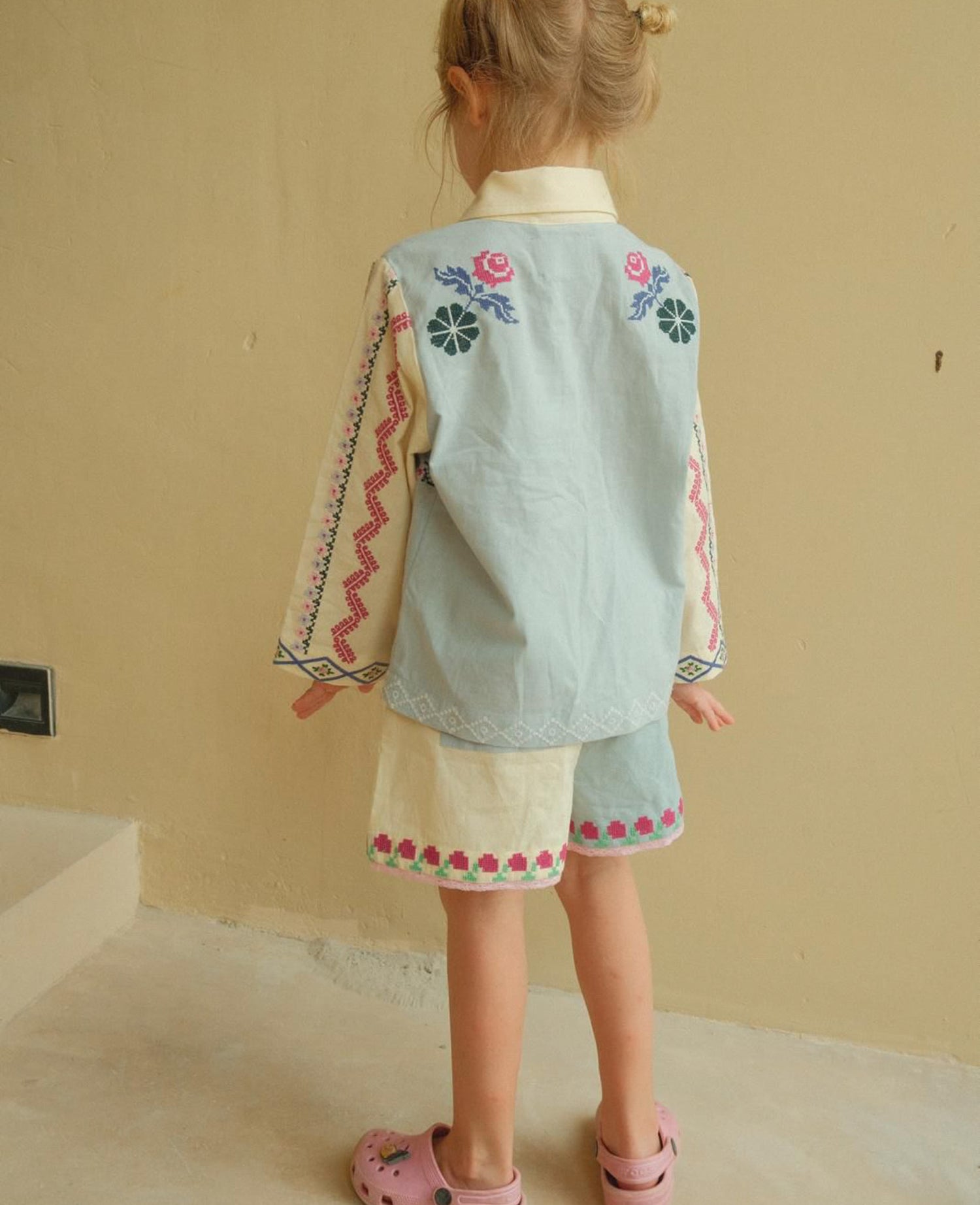 Louise MINI Shirt - Baby Blue