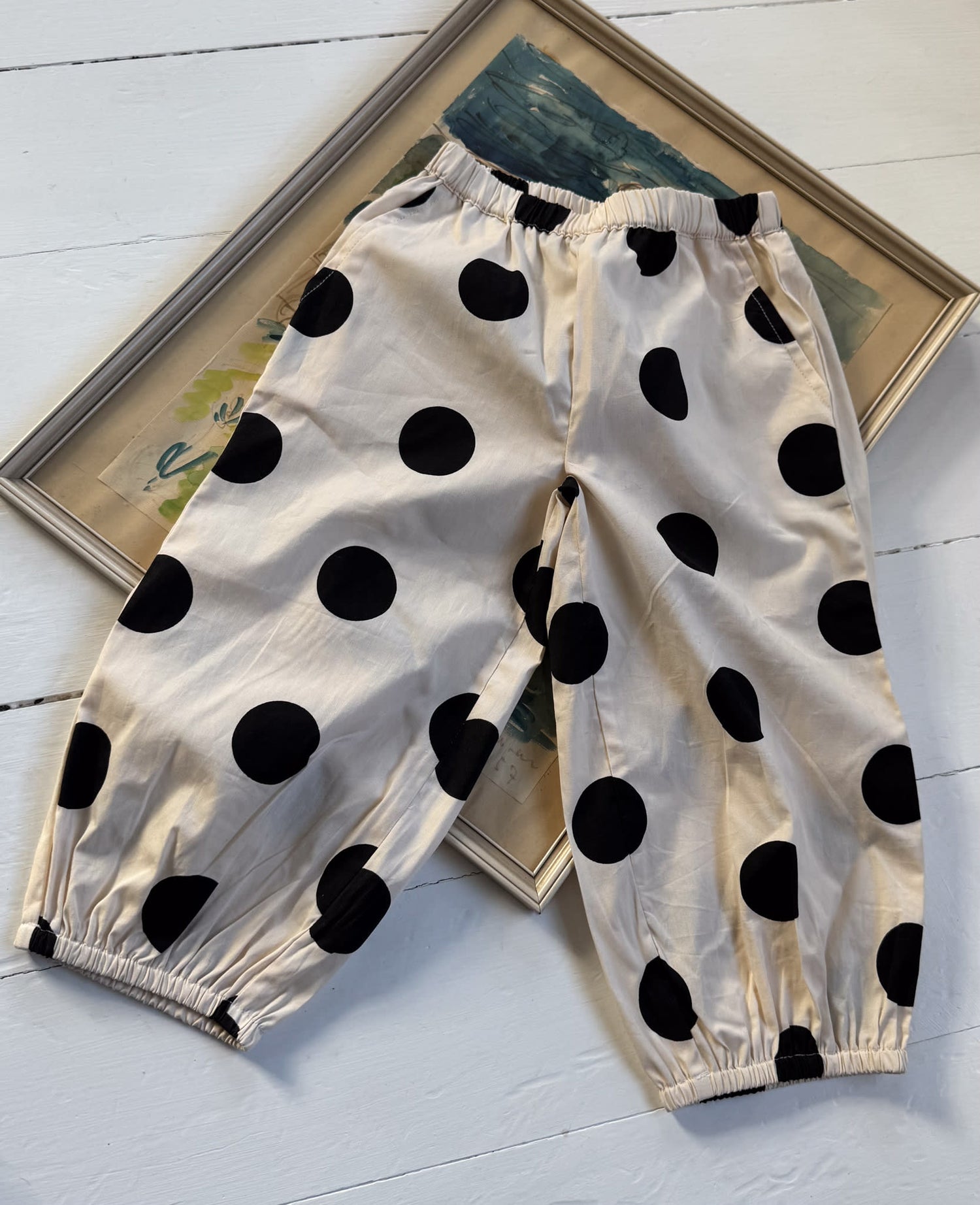 Iluna MINI Pants - Black Dot