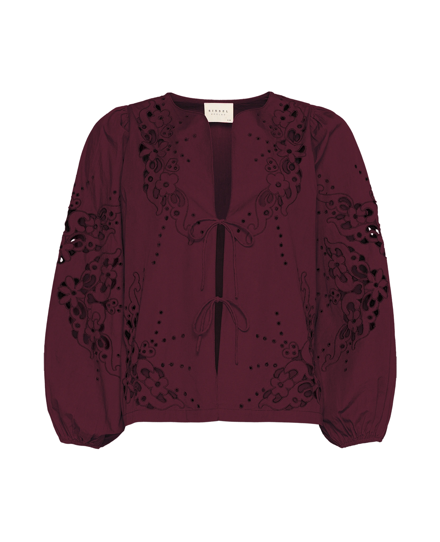 Magdalena Top - Burgundy