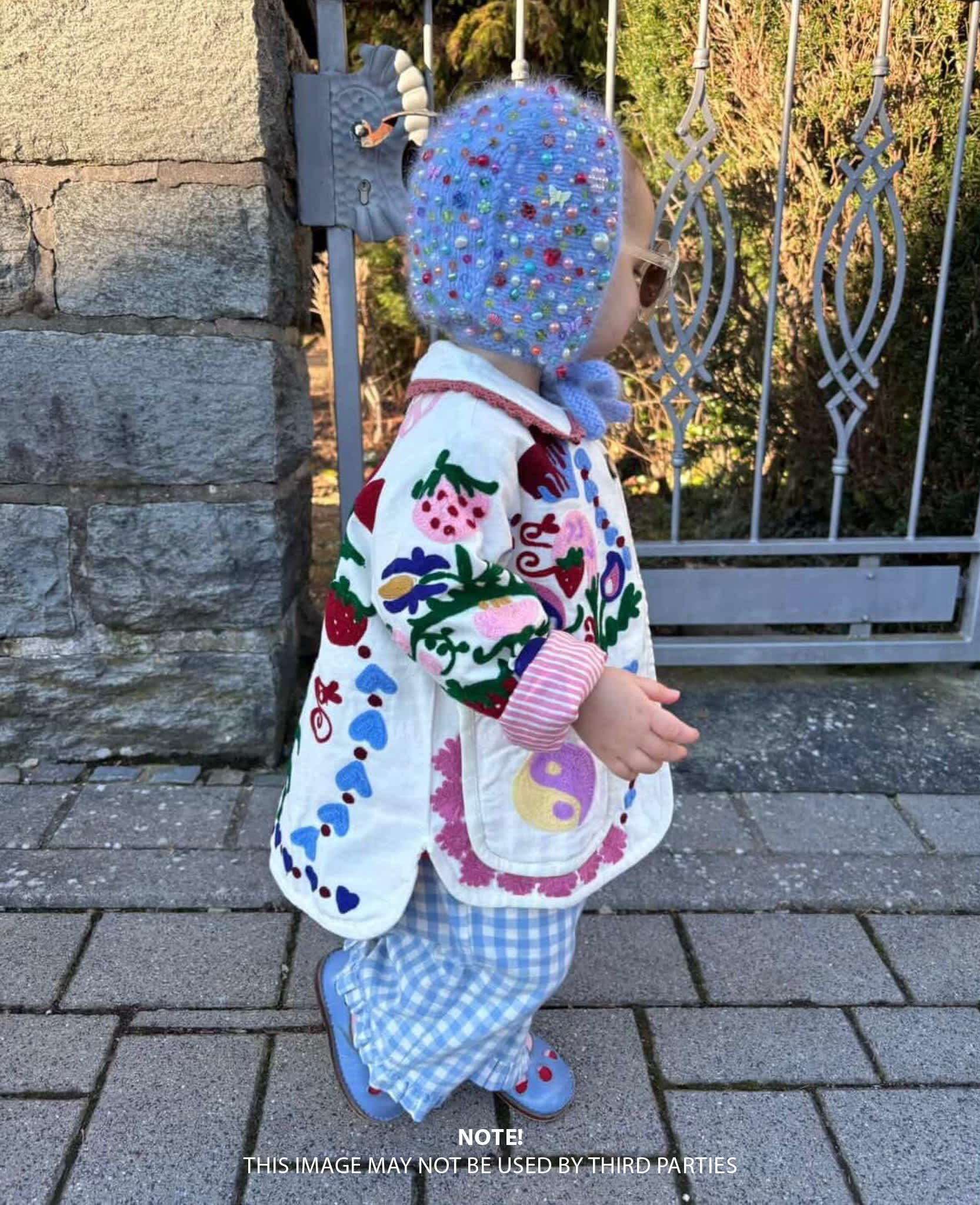Maggie MINI Jacket - White Rose – SISSEL EDELBO