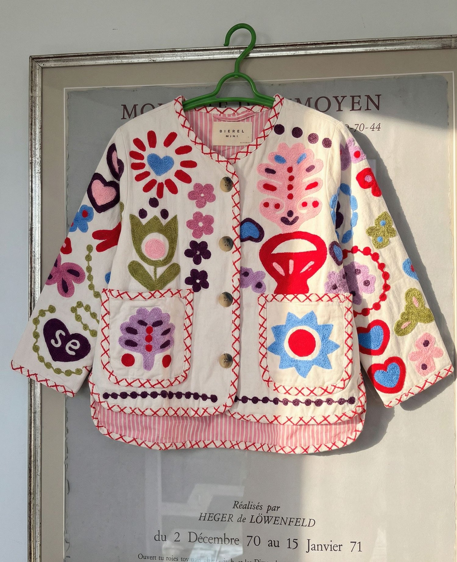 Maggie MINI Jacket - White Multi