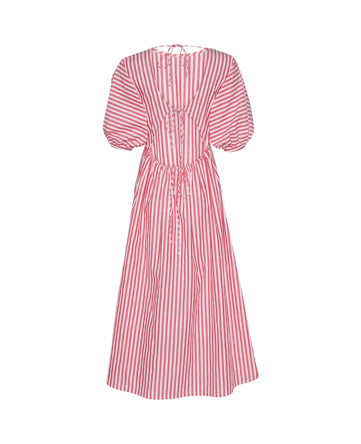 Mendez Dress - Red White