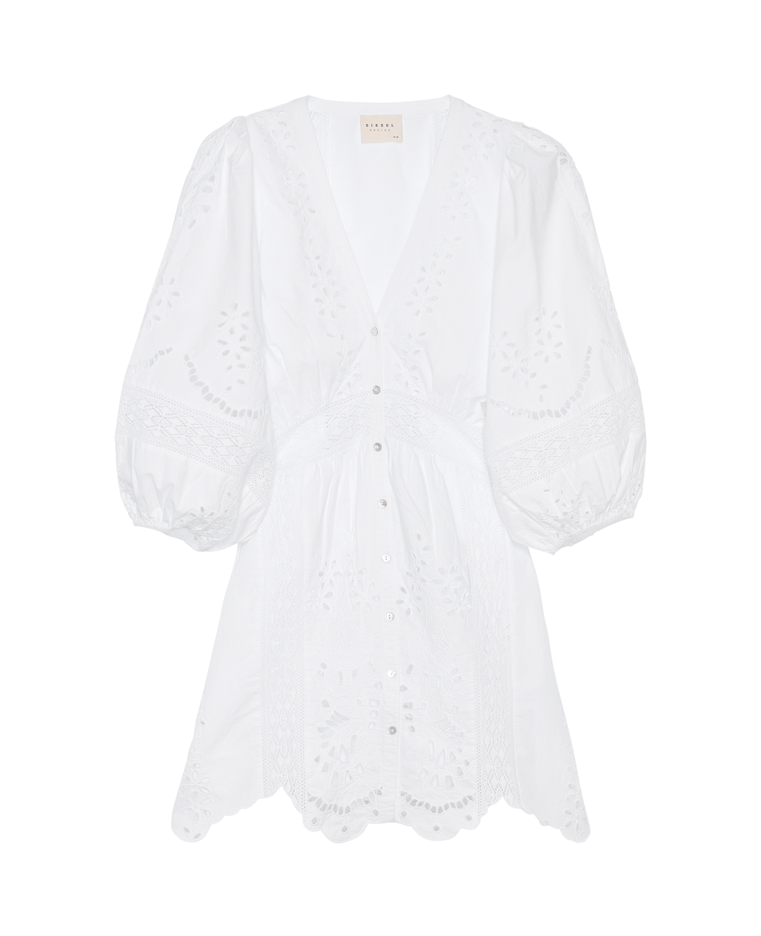 Mila Short Dress - Ecru
