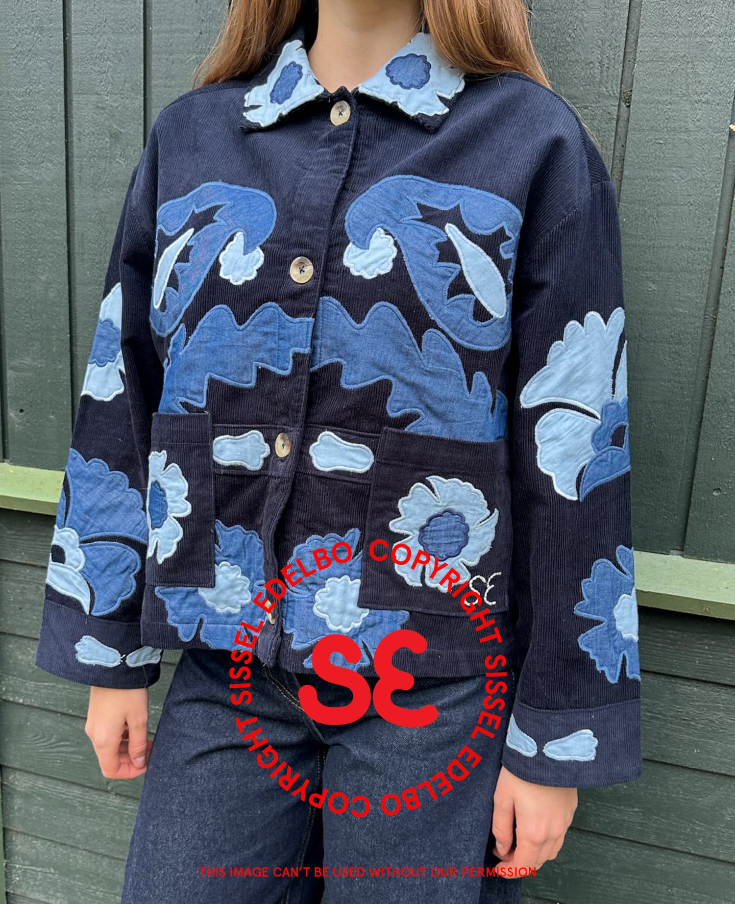 Mya Jacket - Navy Sea