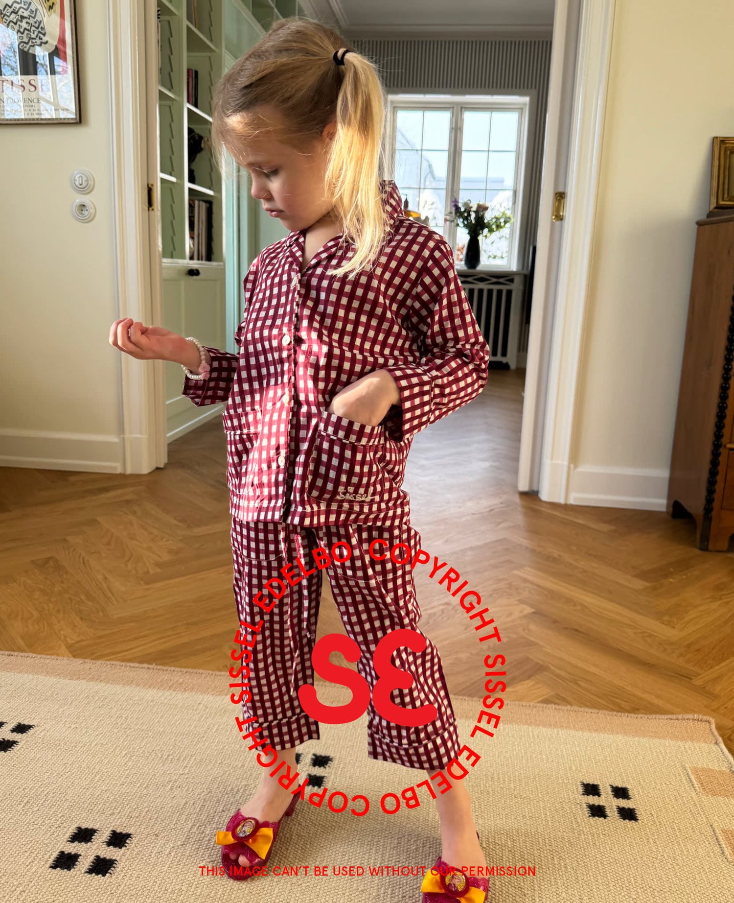 Nuit MINI Pyjamas Set - Berry Hedge
