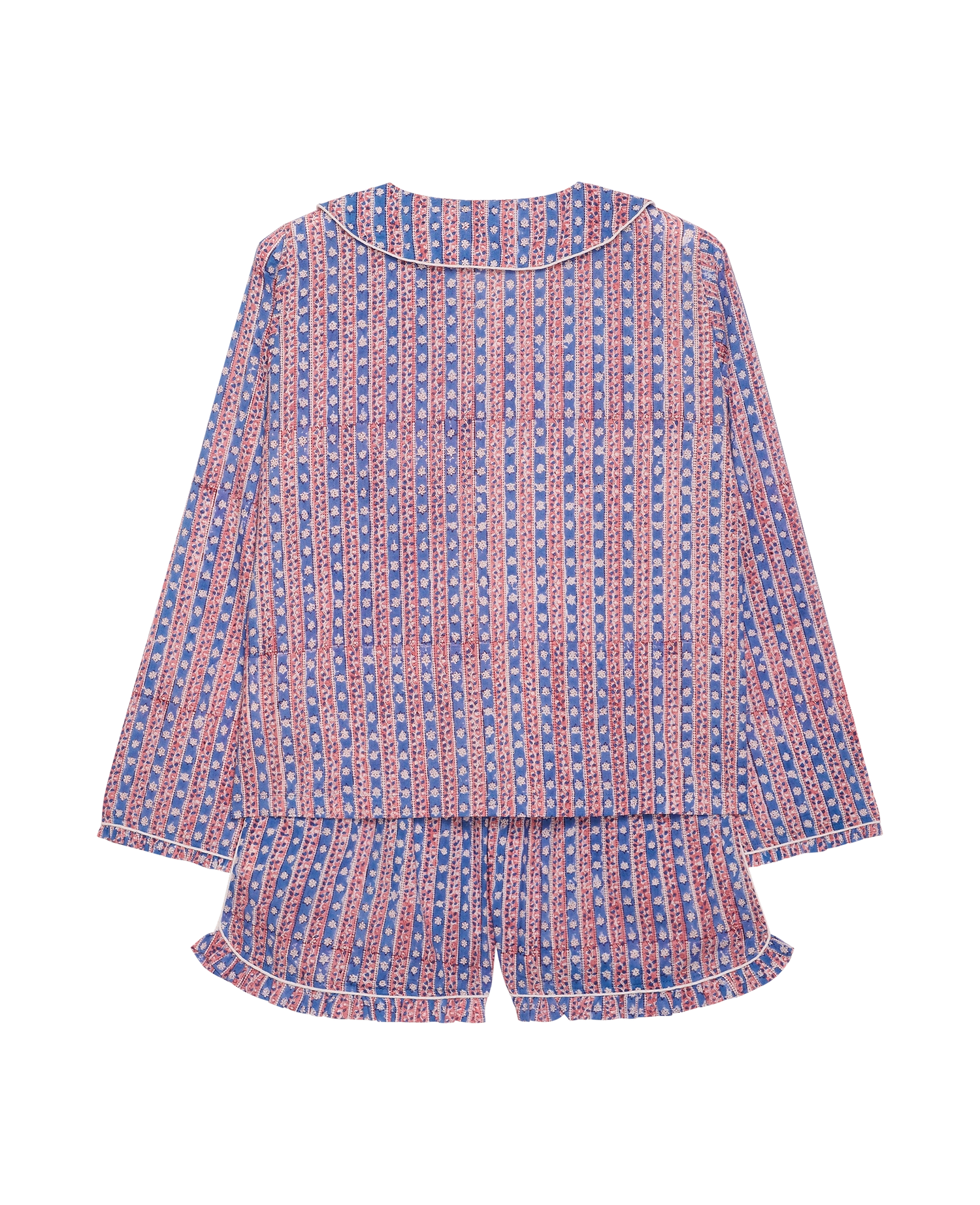 Nuvena Pyjamas Set - Blue Stripes