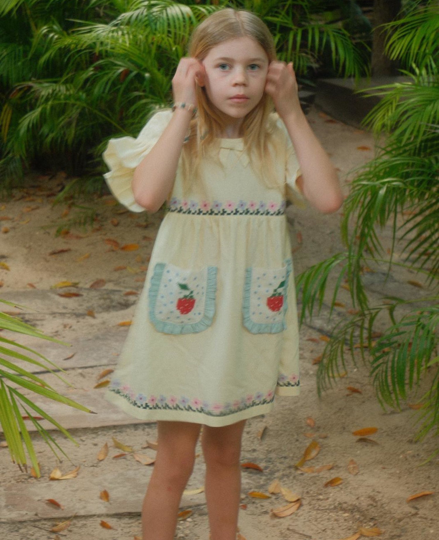 Ohio MINI Dress - Butter