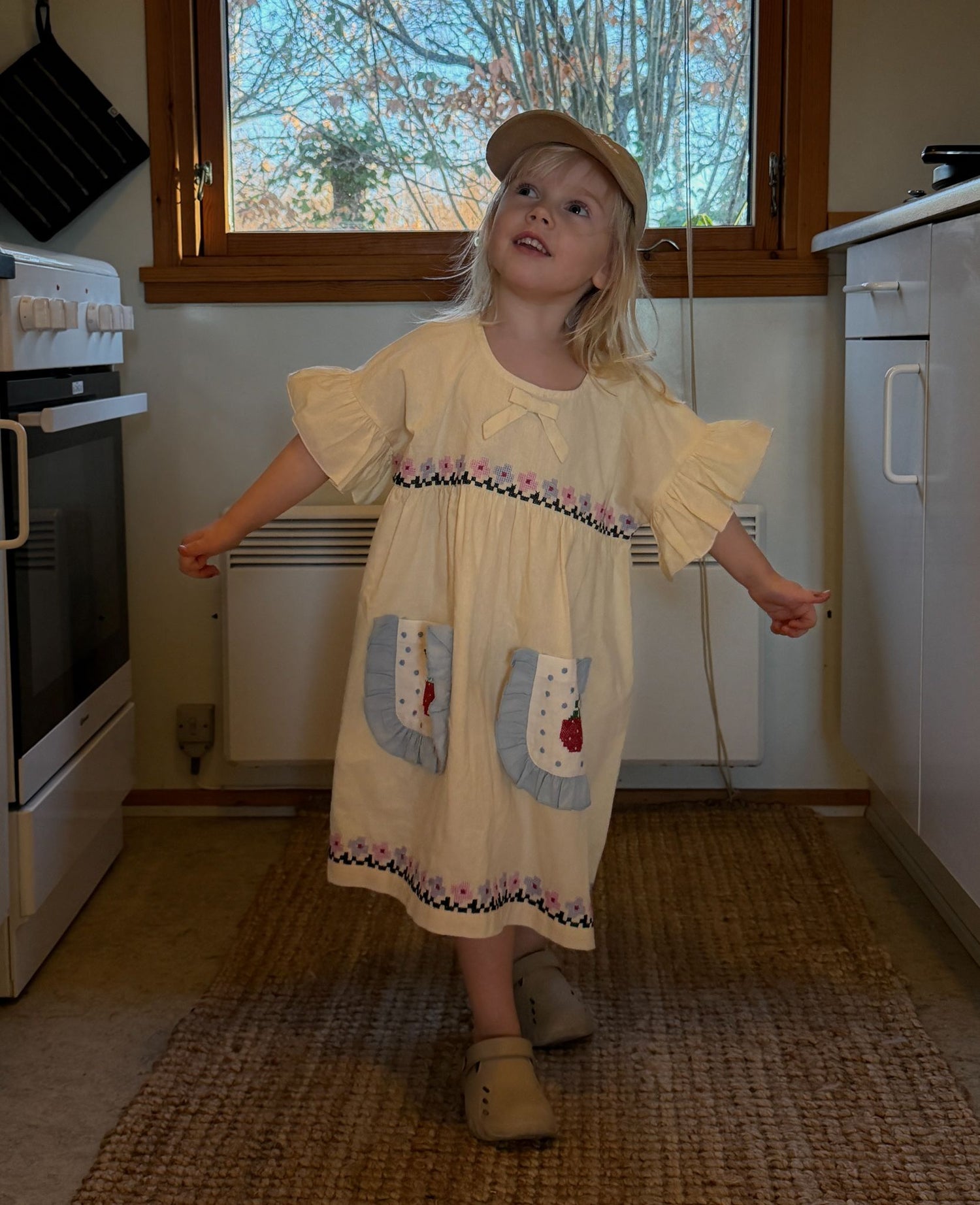 Ohio MINI Dress - Butter