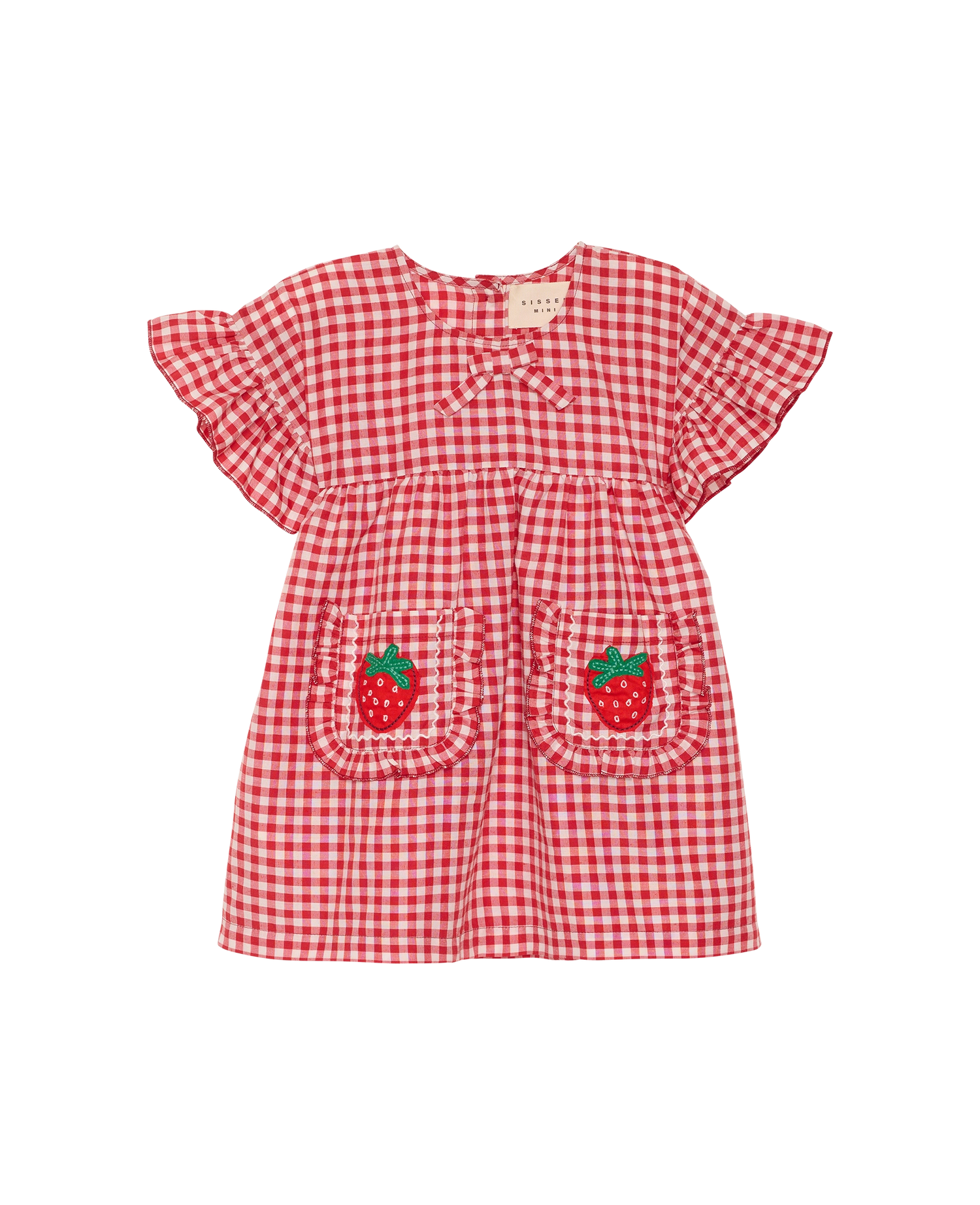 Ohio MINI Dress - Red Checks