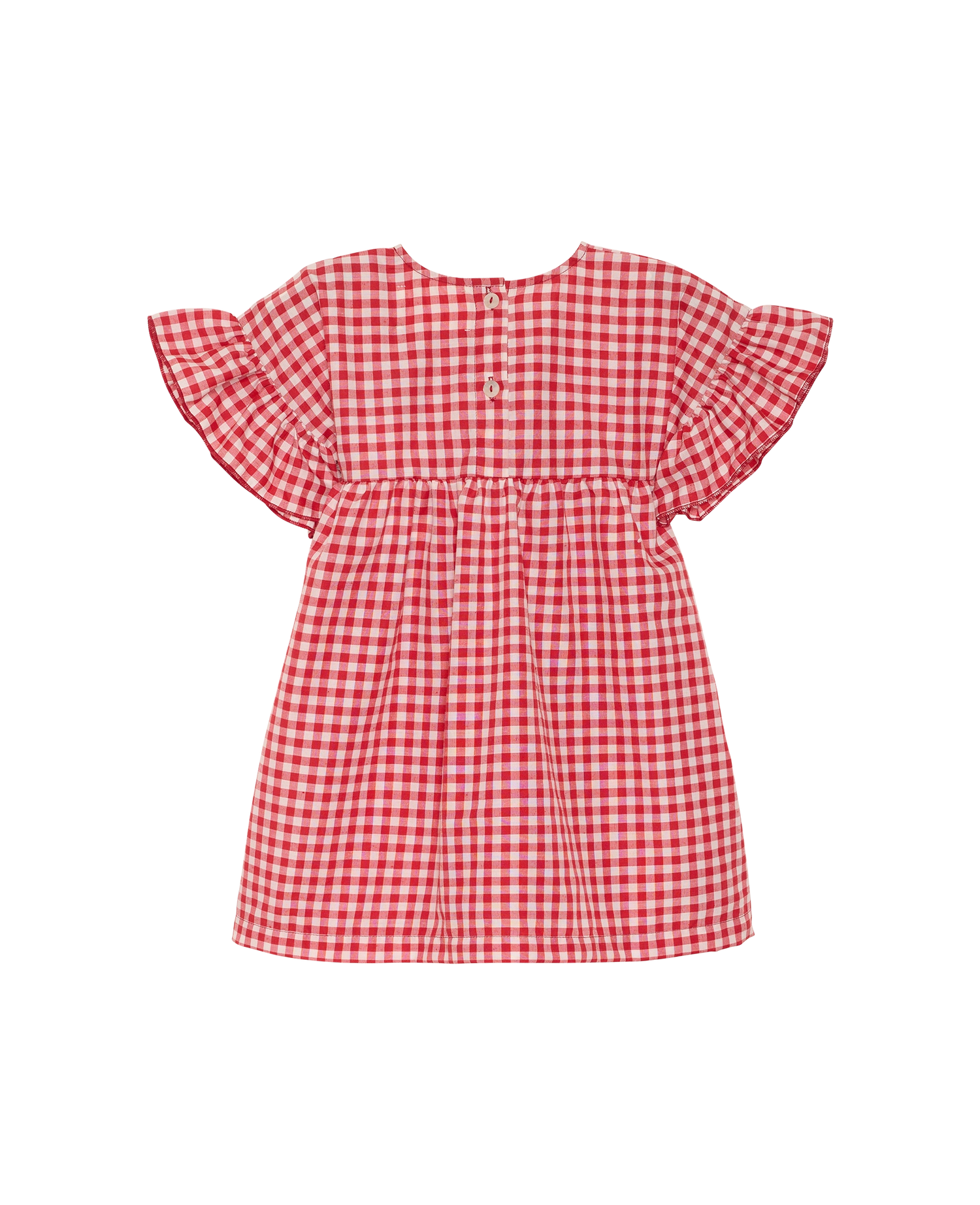 Ohio MINI Dress - Red Checks