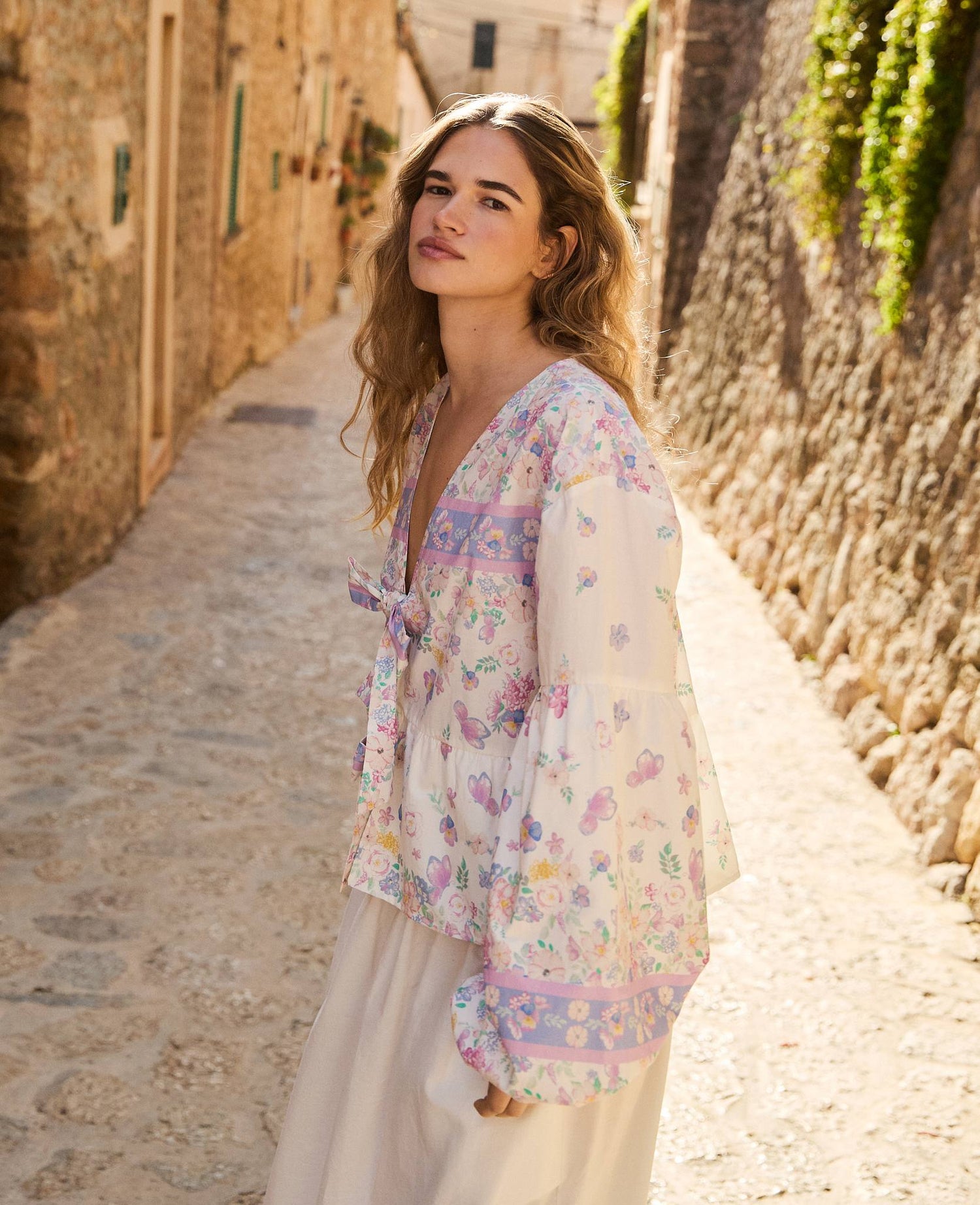 Pastel Top - Pastel Florals
