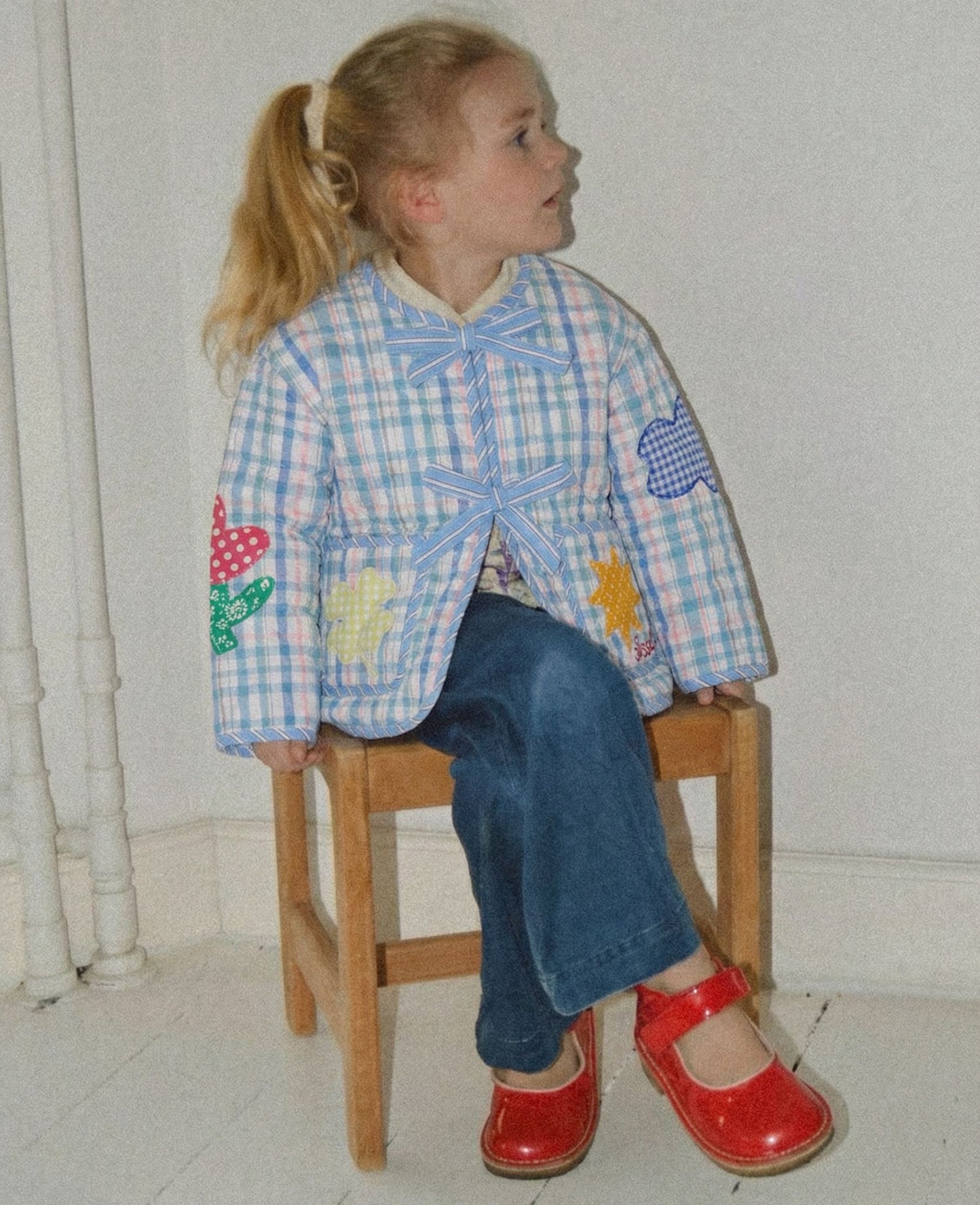 Penny MINI Jacket - Pastel Checks