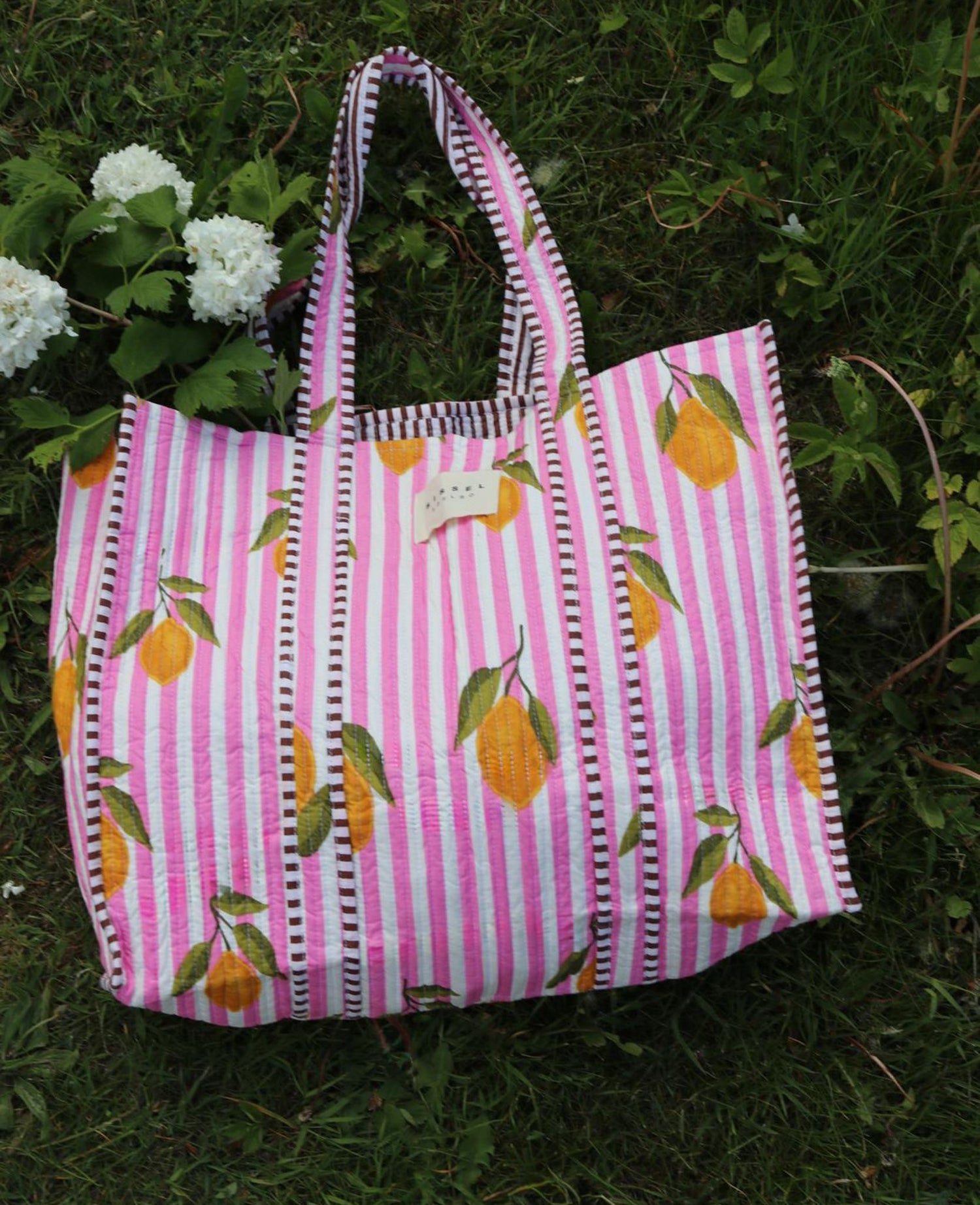 Pricilla Bag - Pink Lemons