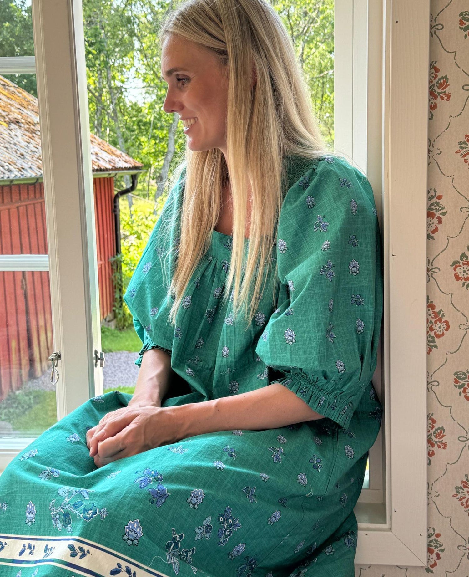 Ronda Dress - Green